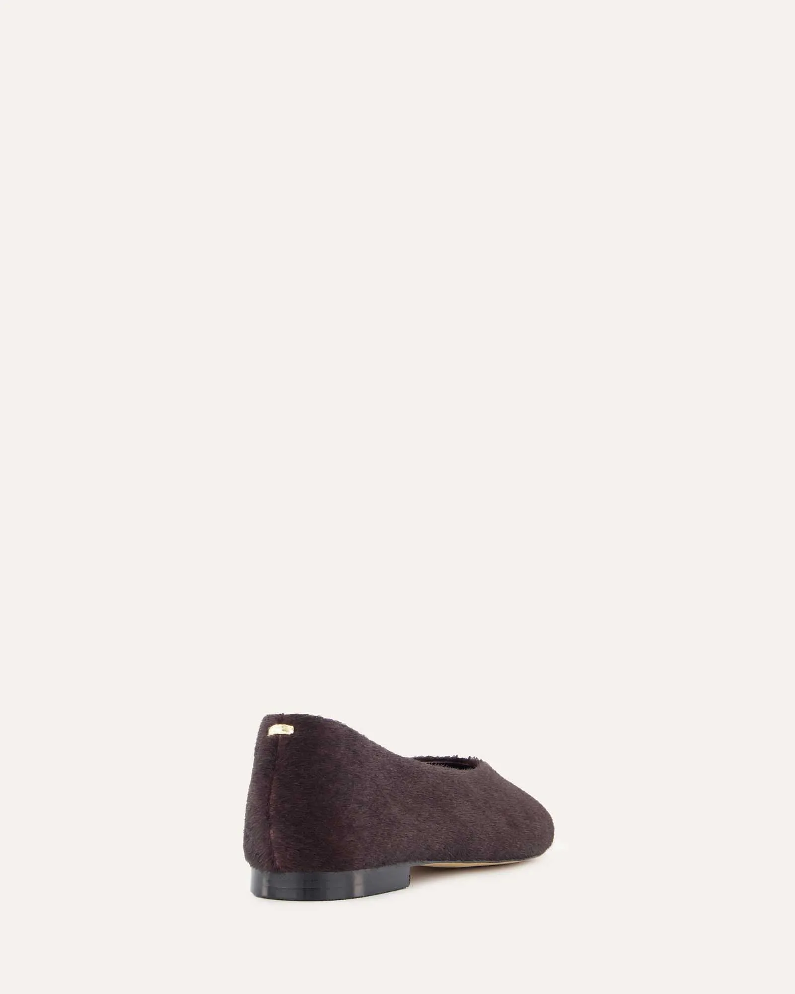 POSIE CASUAL FLATS MERLOT LEATHER
