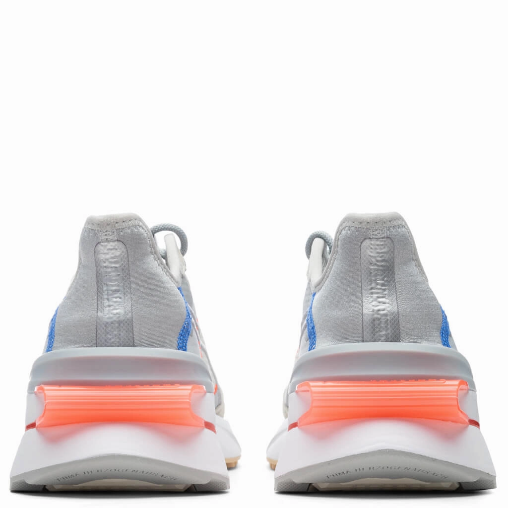 Powerframe OP-1 Cyber - High Rise/Vaporous Gray/White Puma Suede Street Sneakers