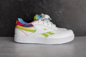 PRESCHOOL Reebok x JELLY BELLY Club C Revenge (White/Multi) Reebok performance trainers for gym workouts