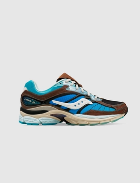 PROGRID OMNI 9 X FOOT PATROL "BLUE/BROWN" saucony running shoes lightweight and cushioned