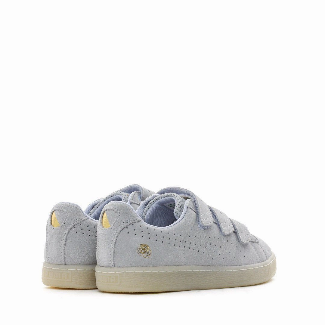 PUMA BASKET STRAP X CAREAUX HALOGEN BLUE 362727-03 Puma casual footwear shots