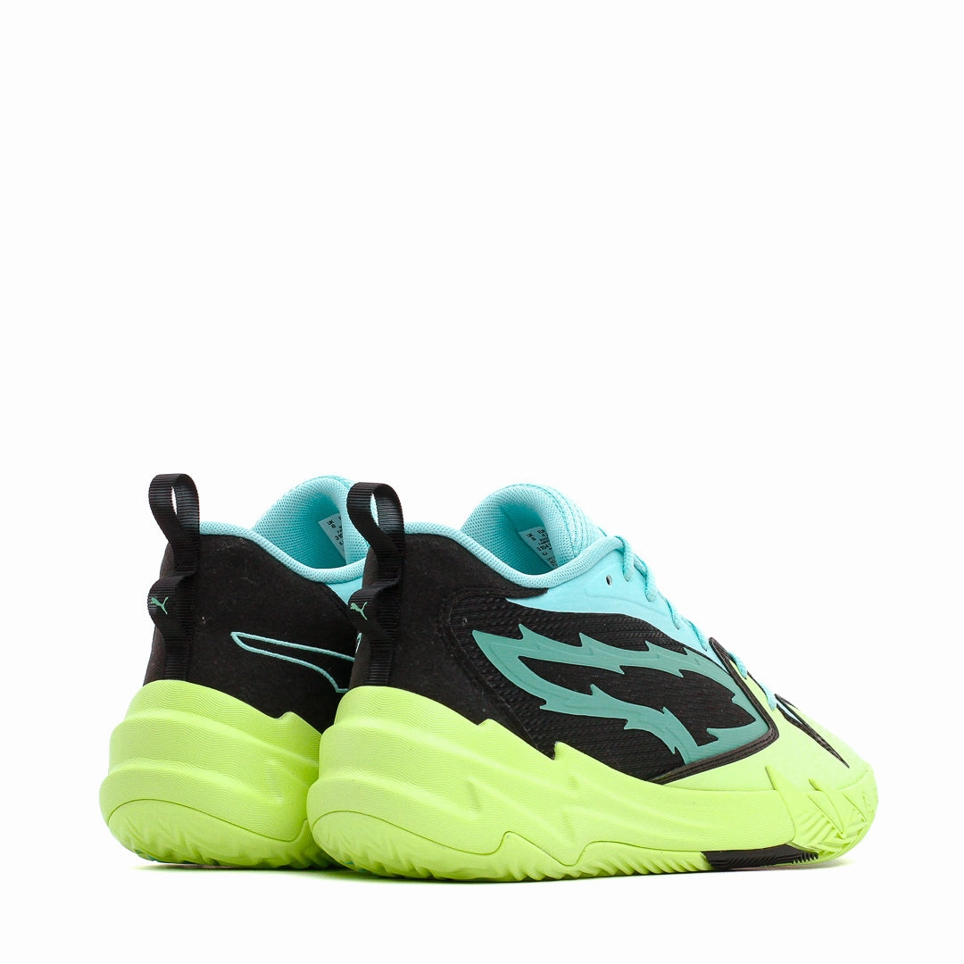 Puma Basketball Junior Scoot Zeros Team Blue Green 310416-05 Puma casual footwear shots