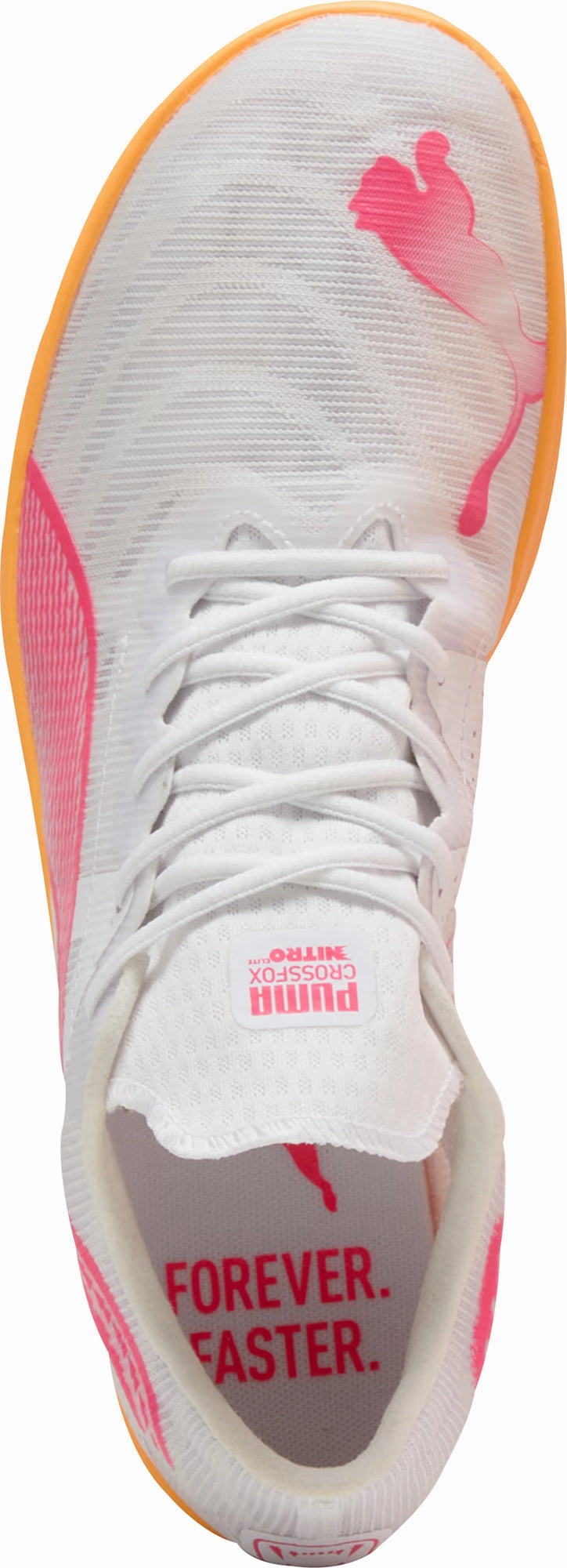 Puma Crossfox Nitro Elite Cross Country Running Spikes - White Performance Fit Sneakers