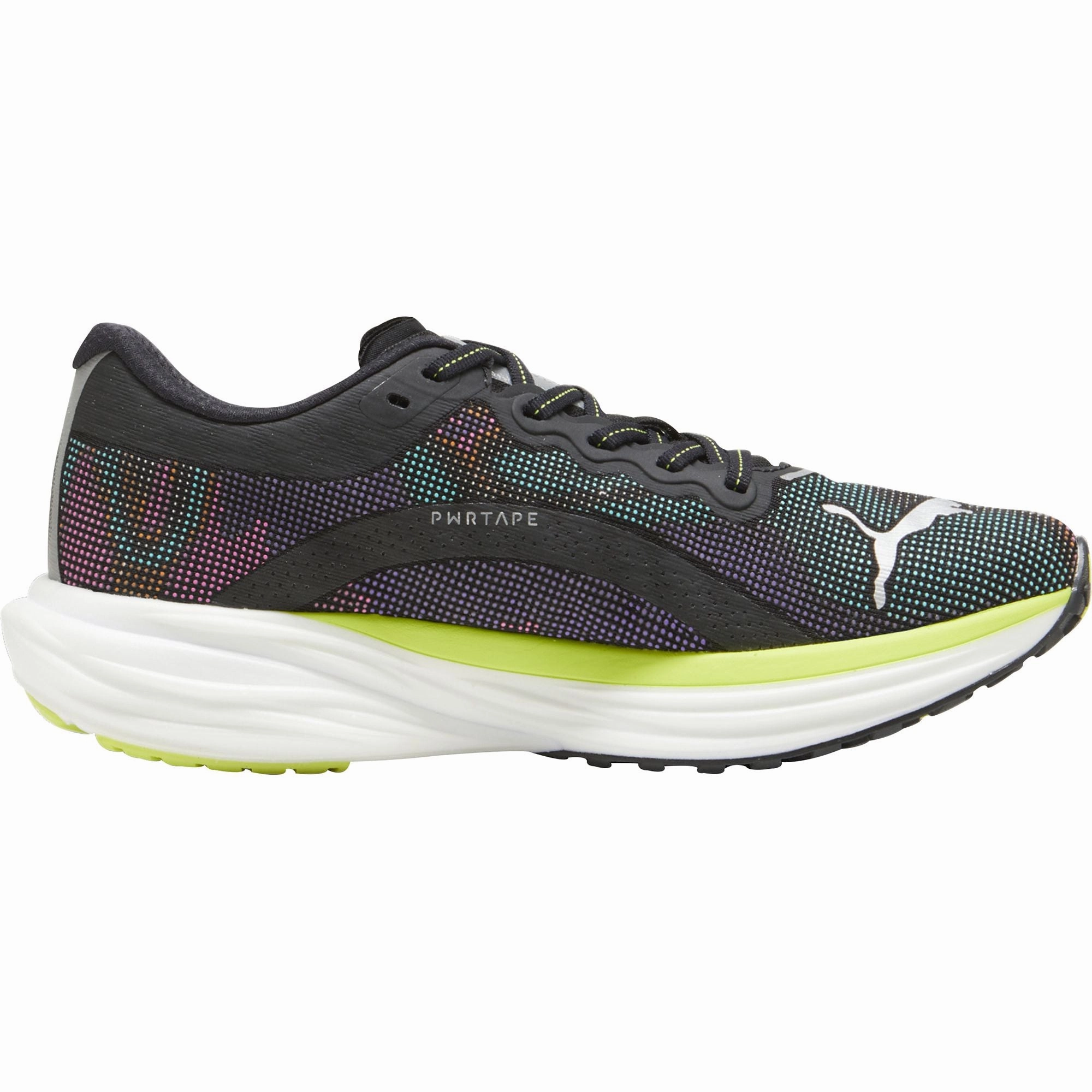 Puma Deviate Nitro 2 Mens Running Shoes - Black Bold Sneakers