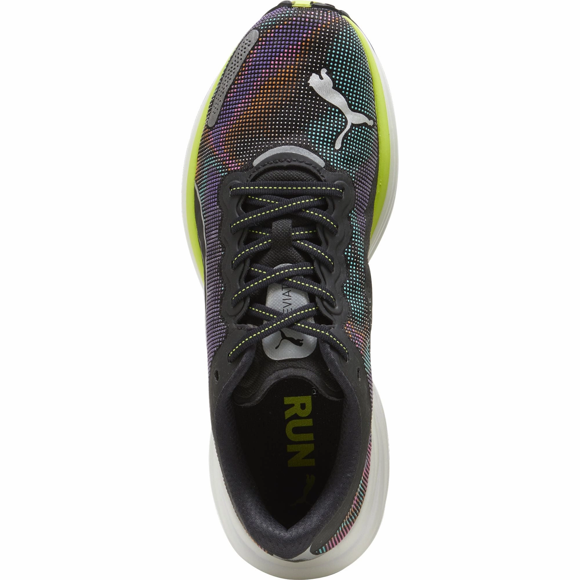 Puma Deviate Nitro 2 Mens Running Shoes - Black Bold Sneakers