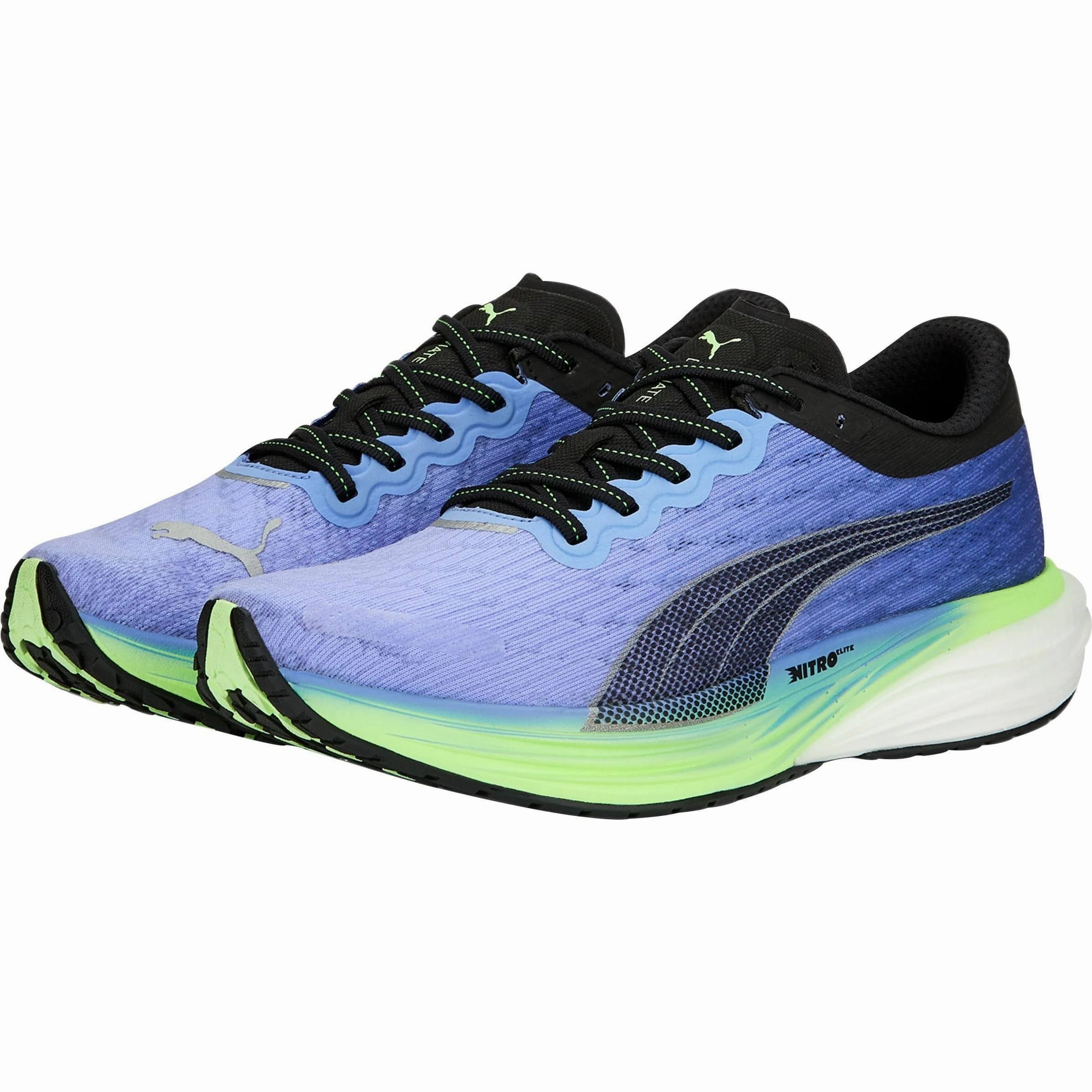 Puma Deviate Nitro 2 Mens Running Shoes - Purple Cozy Footwear