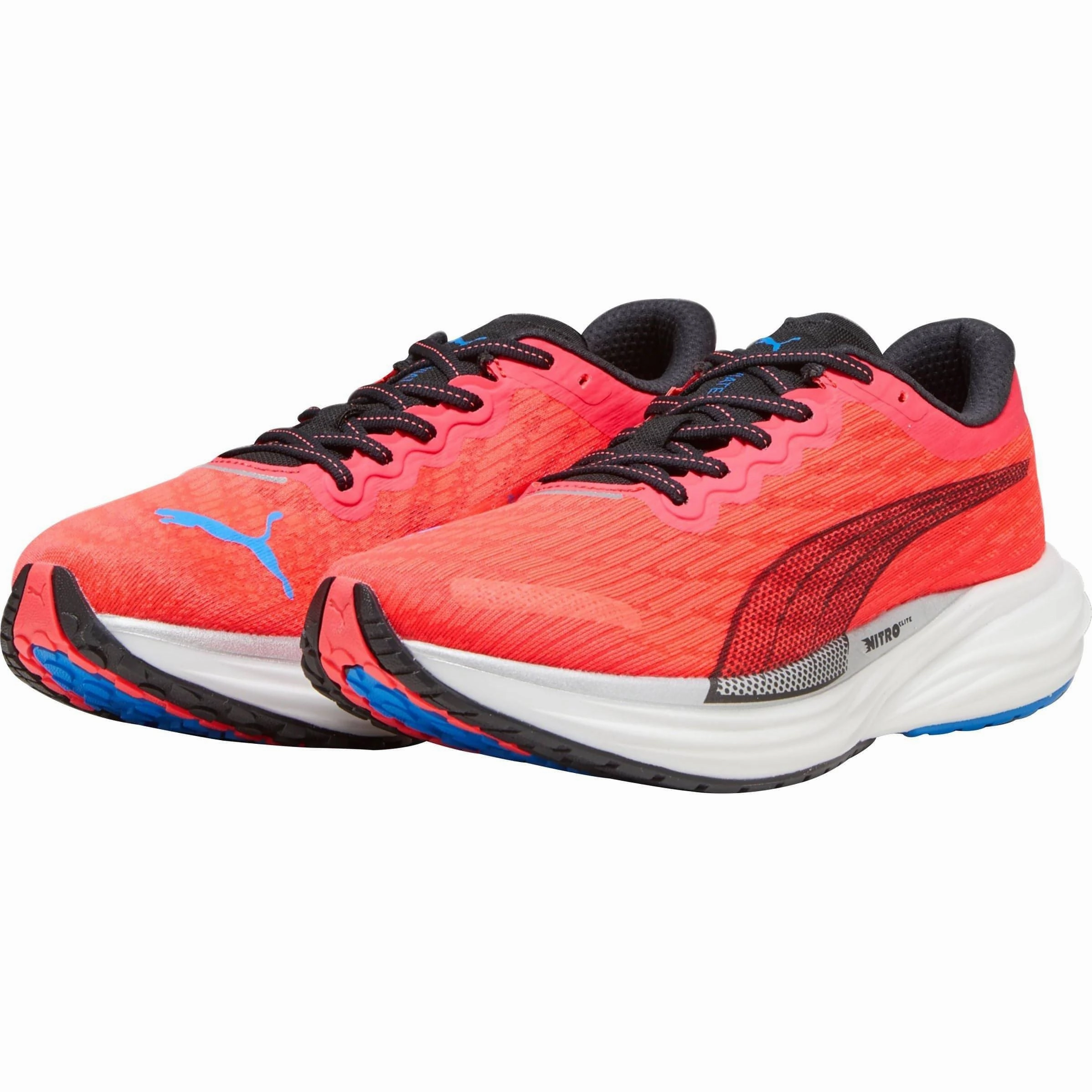 Puma Deviate Nitro 2 Mens Running Shoes - Red Cozy Footwear