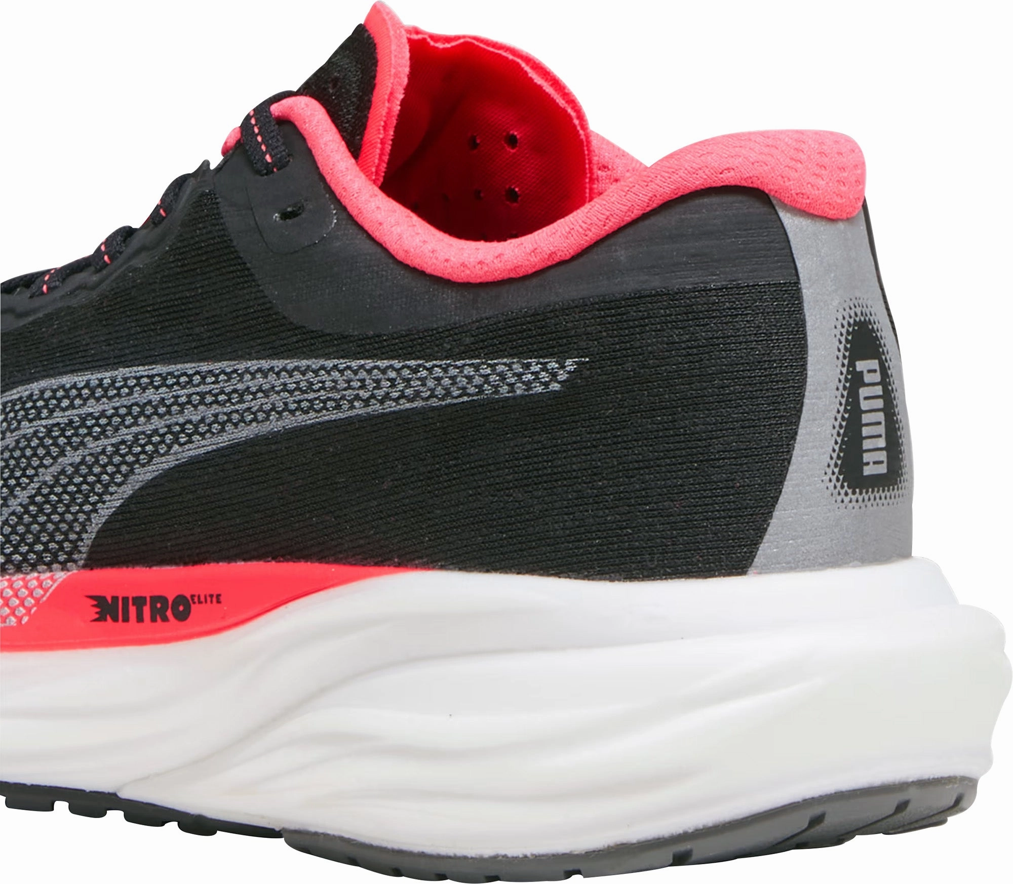 Puma Deviate Nitro 2 Womens Running Shoes - Black Bold Sneakers