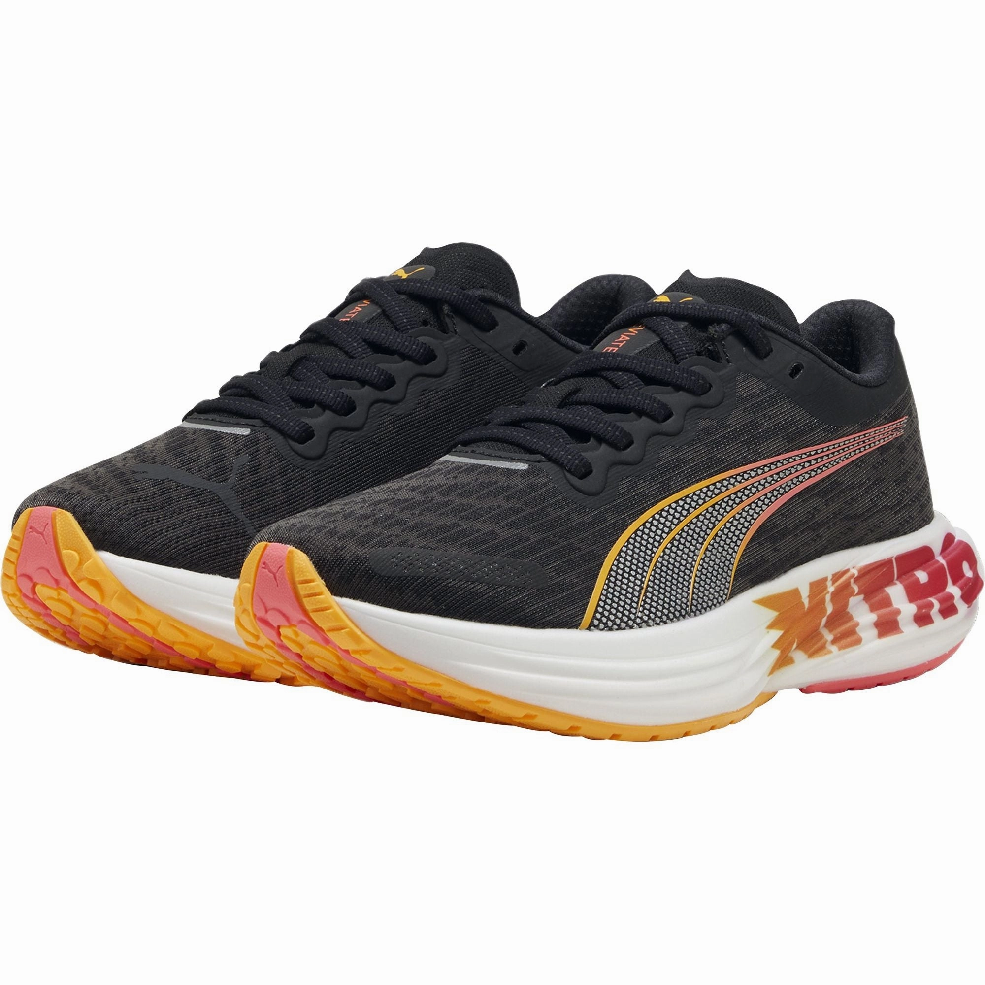 Puma Deviate Nitro 2 Womens Running Shoes - Black Cozy Footwear