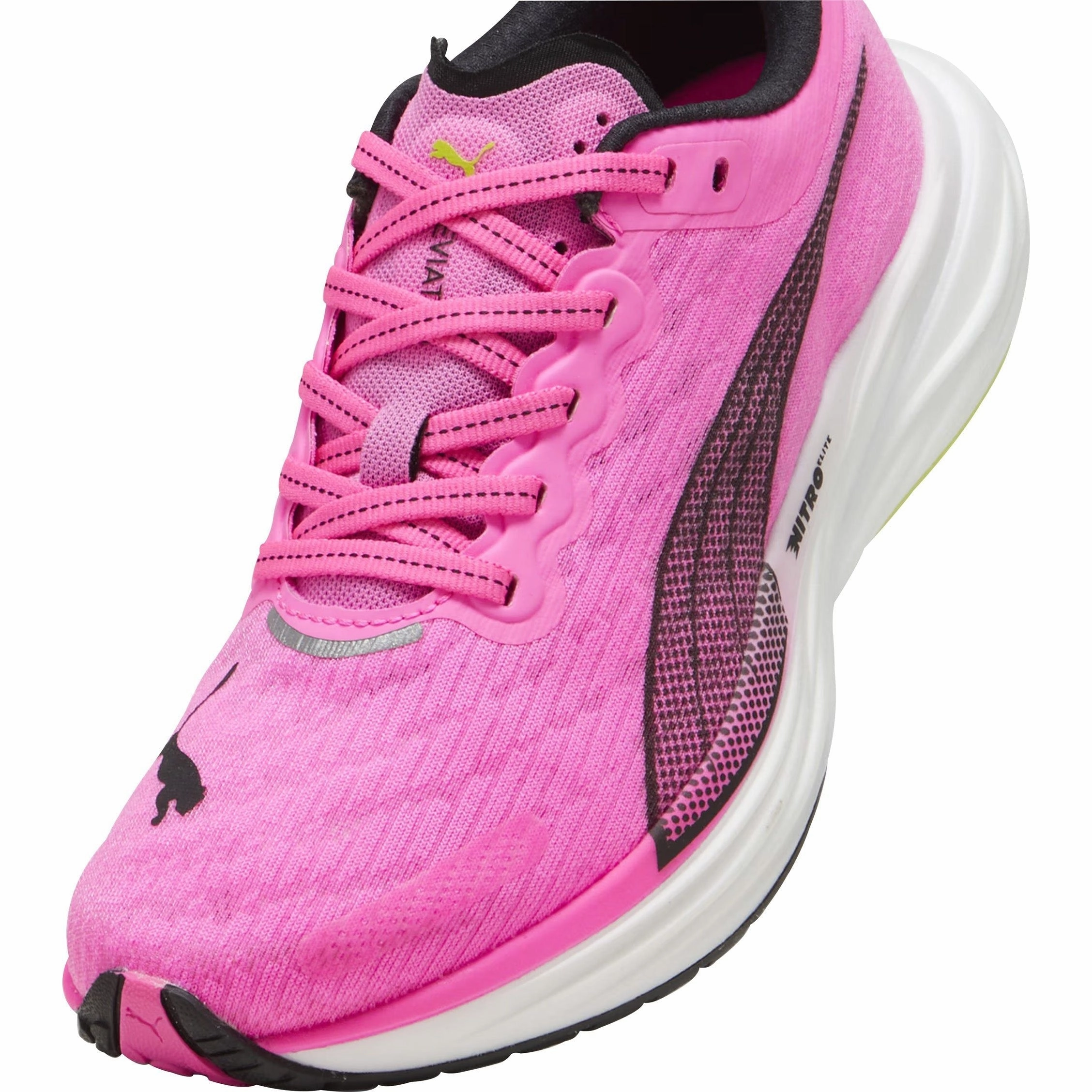 Puma Deviate Nitro 2 Womens Running Shoes - Pink Bold Sneakers