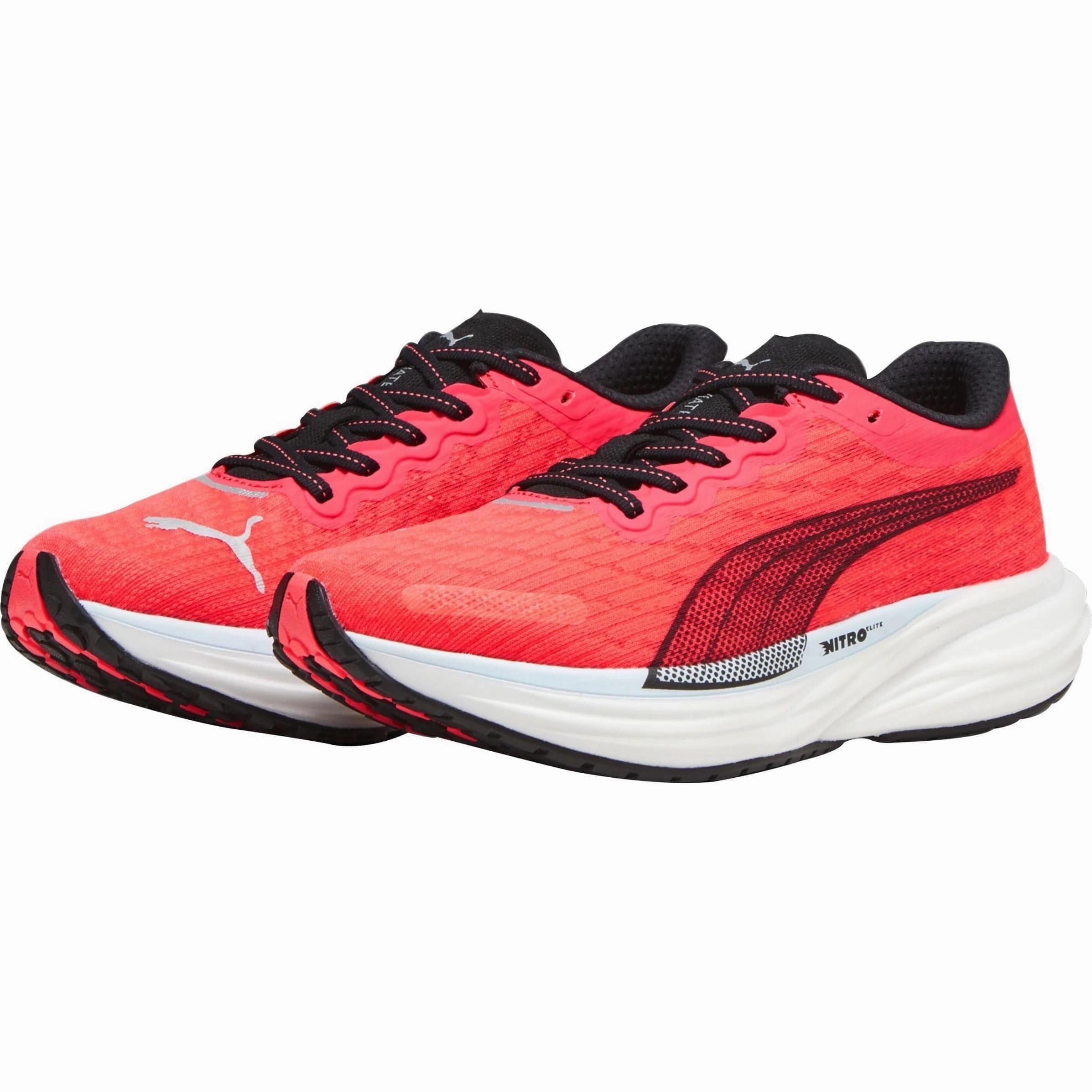 Puma Deviate Nitro 2 Womens Running Shoes - Red Cozy Footwear