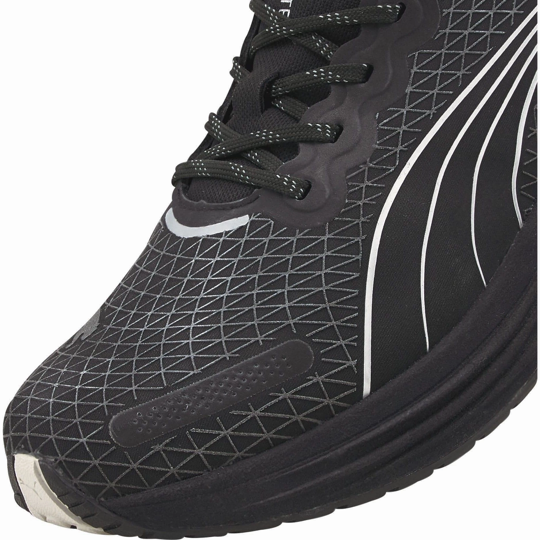 Puma Deviate Nitro 2 WTR Mens Running Shoes - Black Bold Sneakers