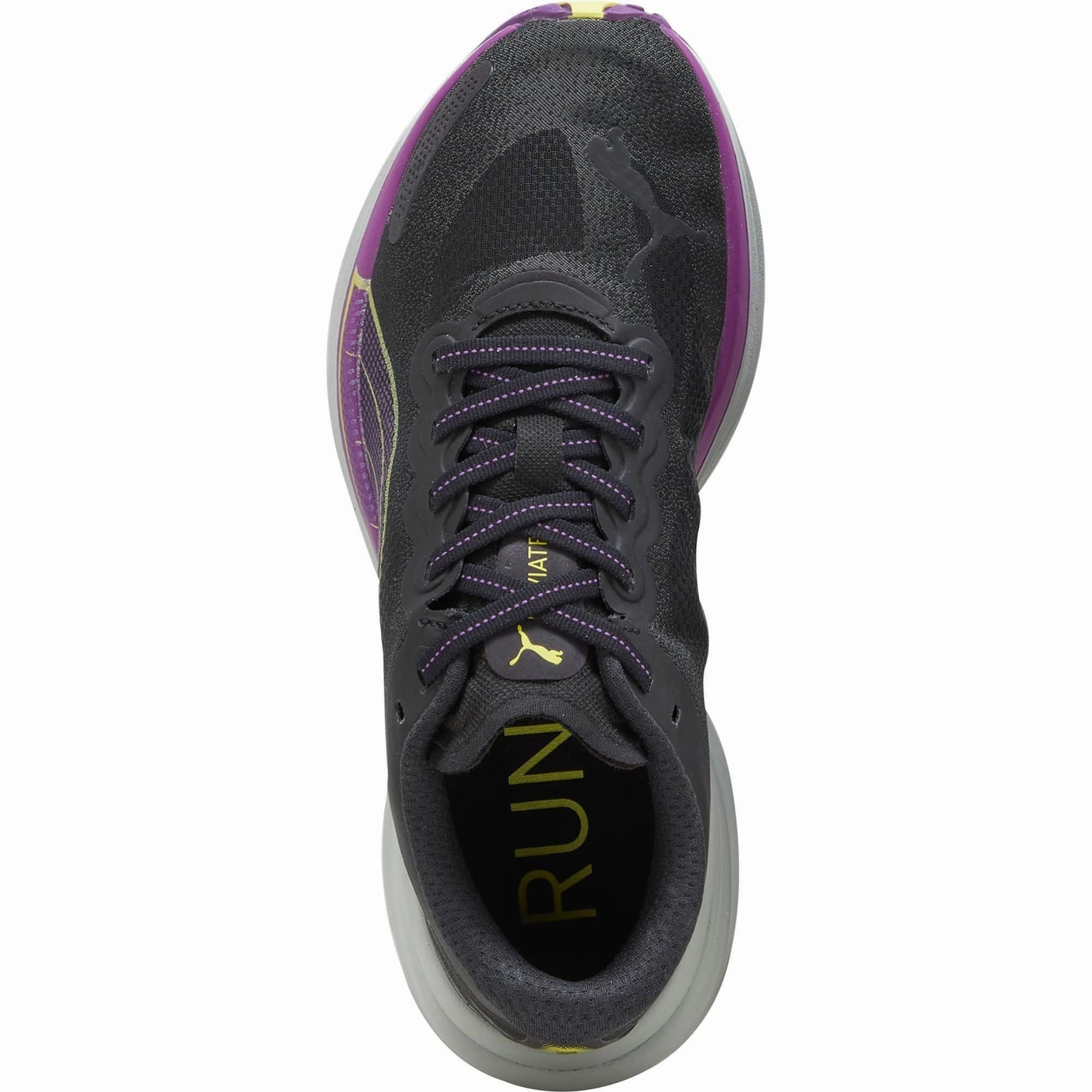 Puma Deviate Nitro 2 WTRepel Womens Running Shoes - Black Bold Sneakers