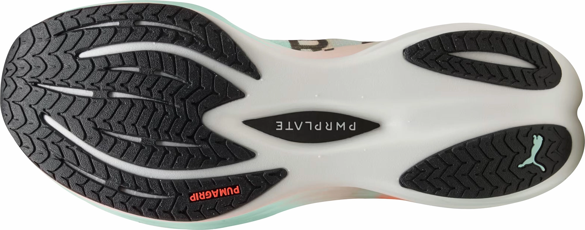 Puma Deviate Nitro 3 HYROX Womens Running Shoes - Green Cozy Footwear