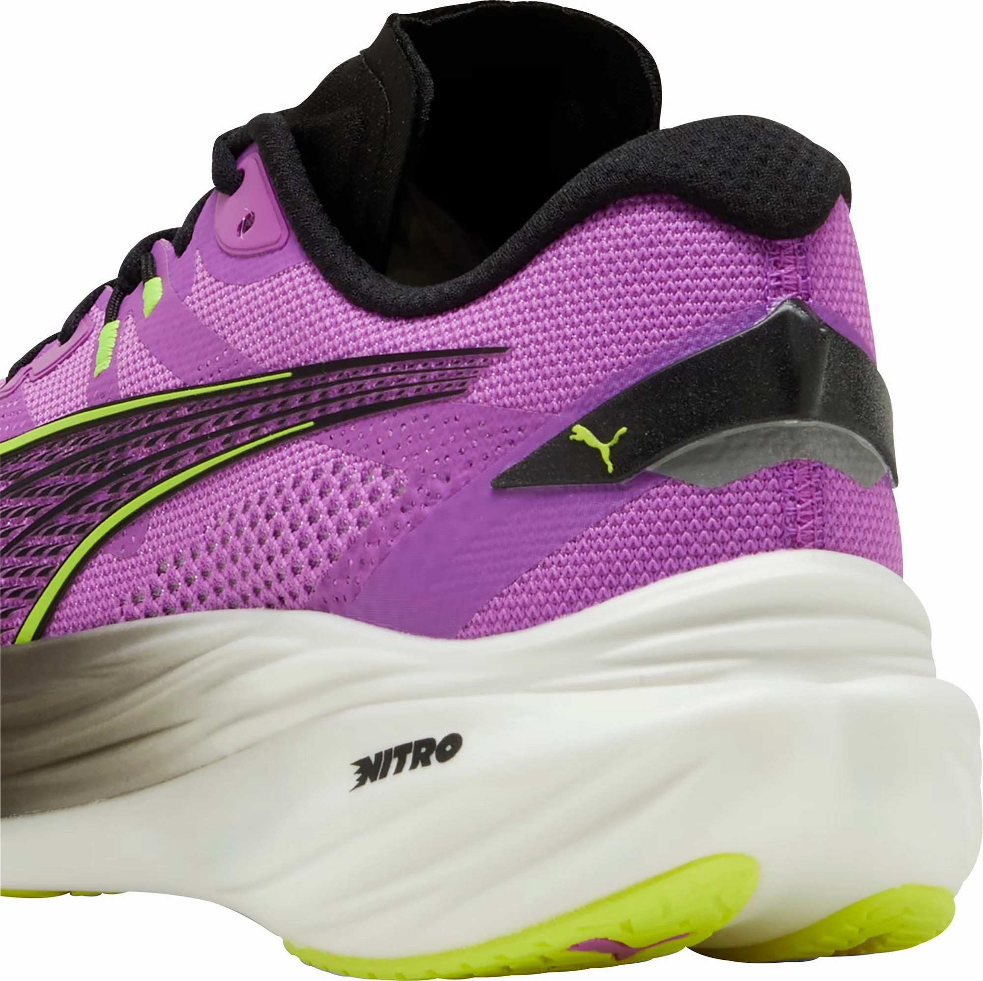 Puma Deviate Nitro 3 Mens Running Shoes - Purple Performance Fit Sneakers