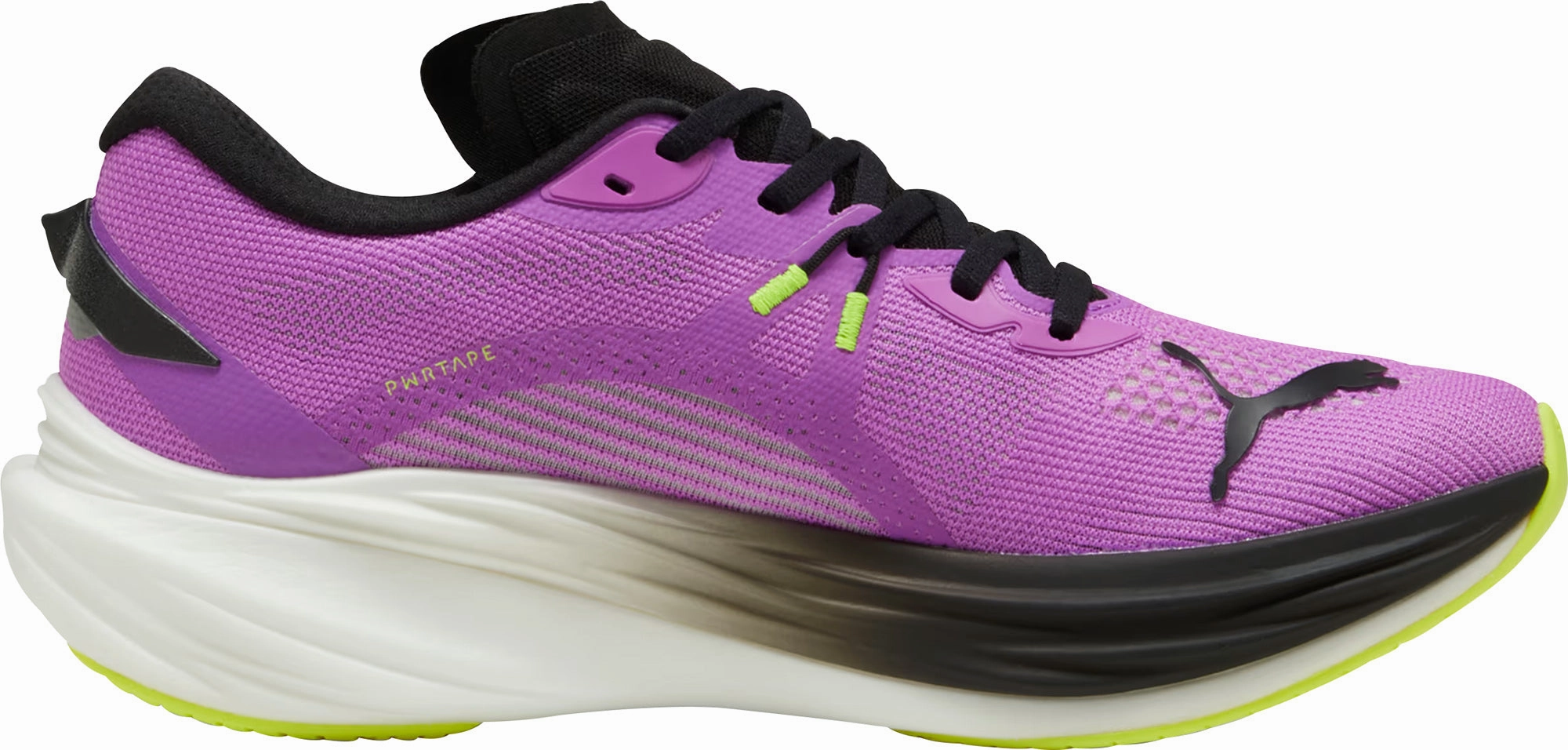 Puma Deviate Nitro 3 Mens Running Shoes - Purple Performance Fit Sneakers