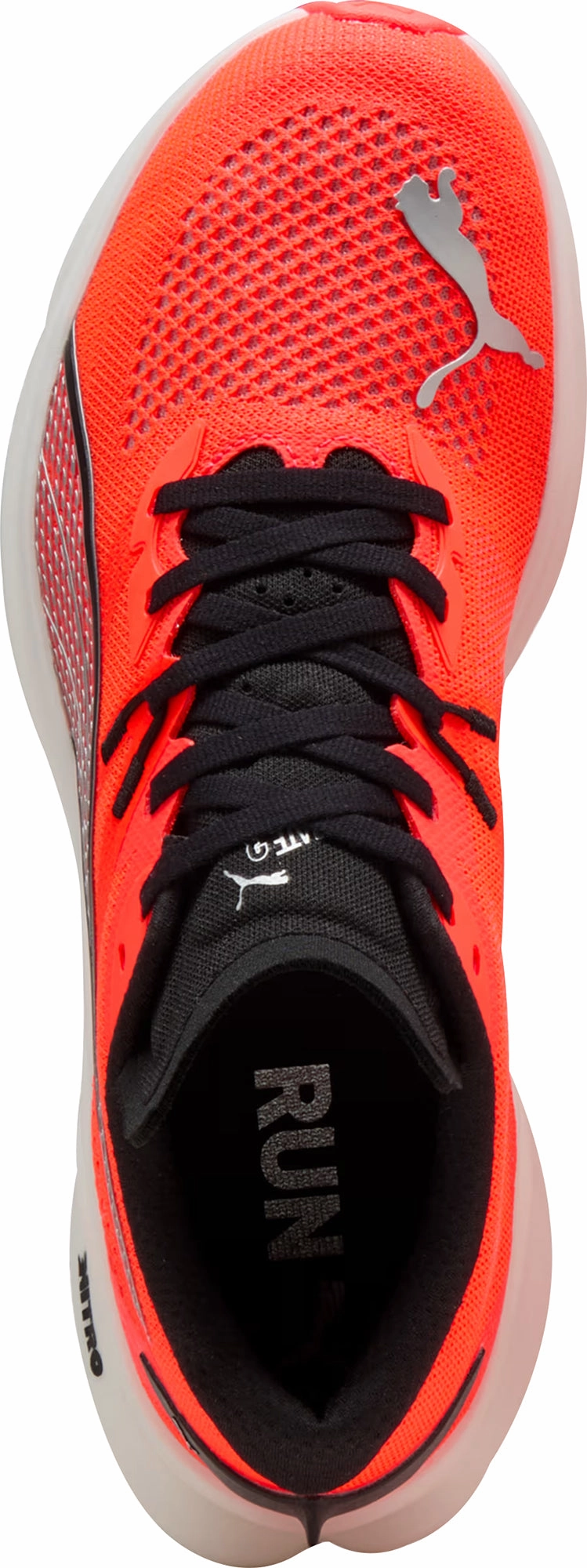 Puma Deviate Nitro 3 Mens Running Shoes - Red Performance Fit Sneakers