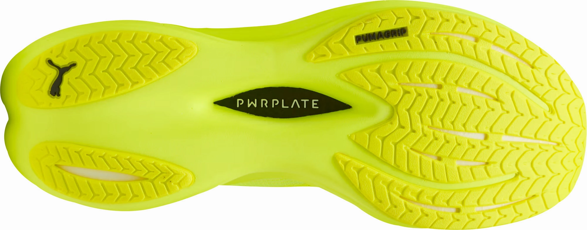 Puma Deviate Nitro 3 Mens Running Shoes - Yellow Performance Fit Sneakers