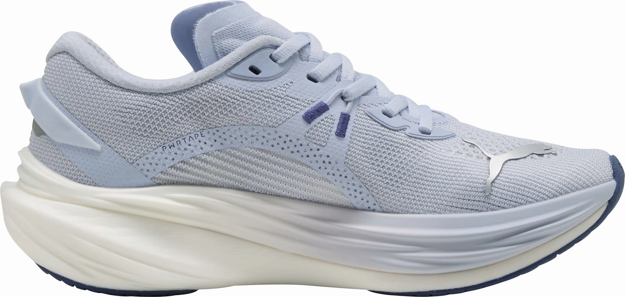 Puma Deviate Nitro 3 Womens Running Shoes - Blue Performance Fit Sneakers