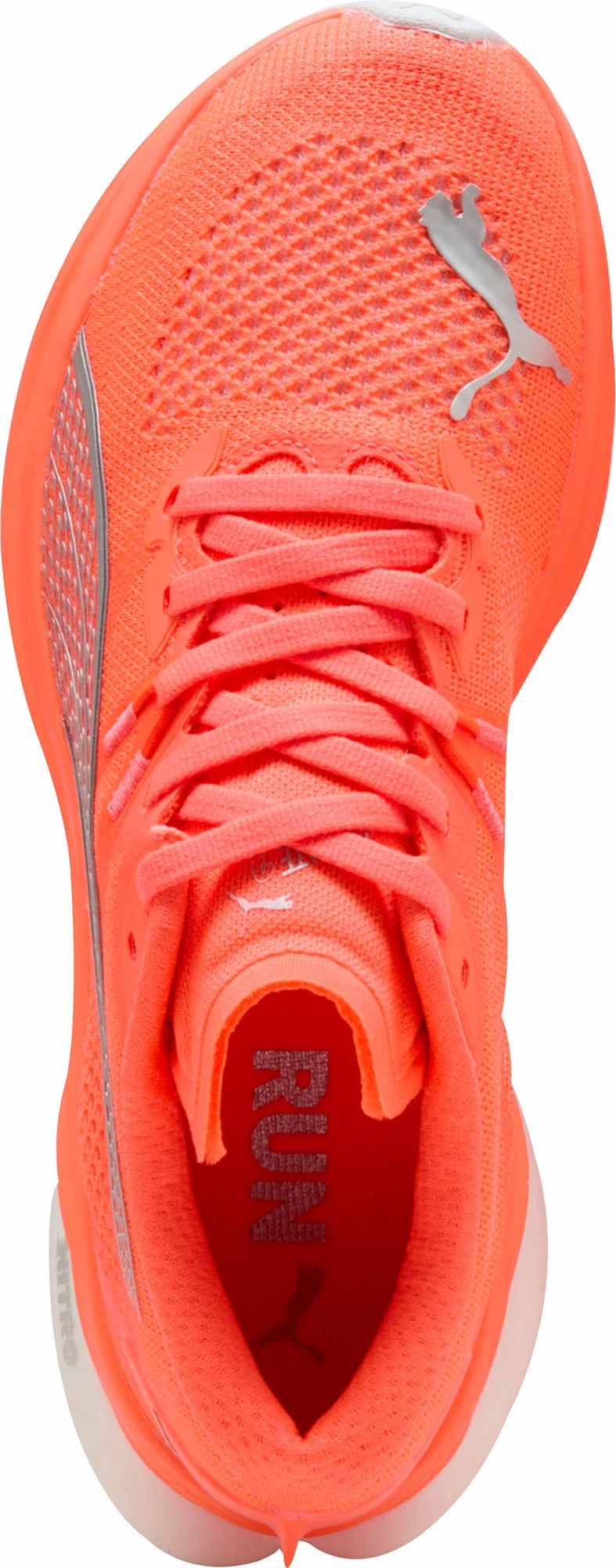 Puma Deviate Nitro 3 Womens Running Shoes - Red Bold Sneakers
