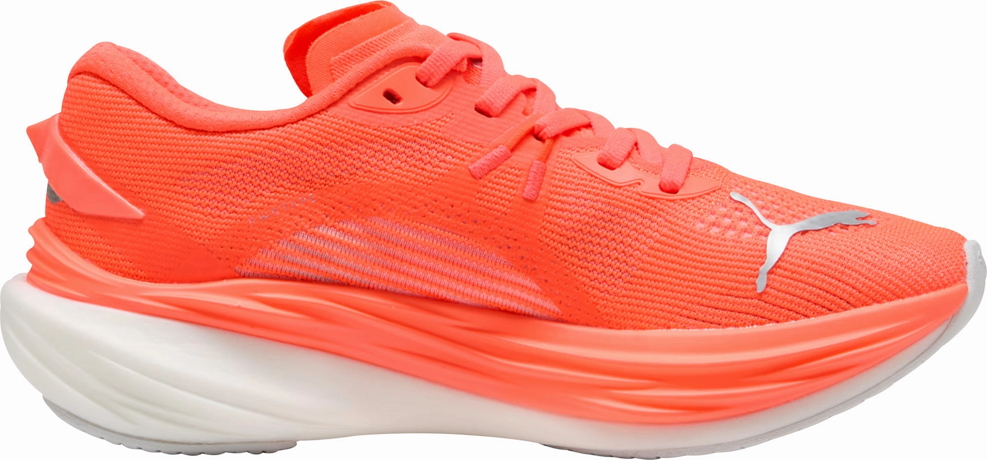 Puma Deviate Nitro 3 Womens Running Shoes - Red Bold Sneakers