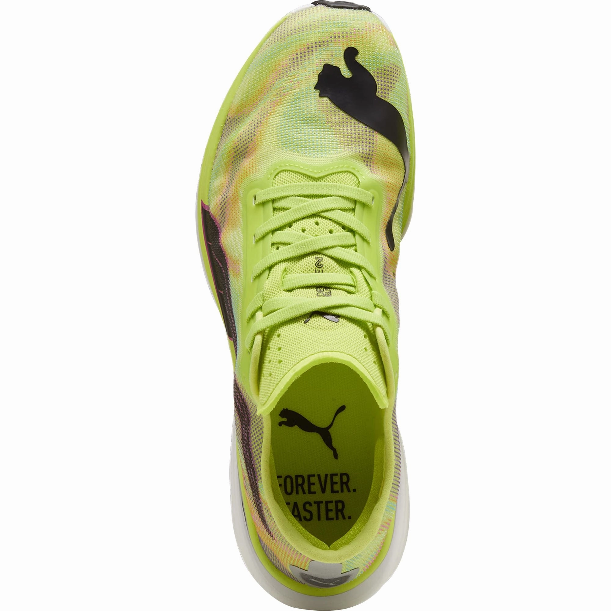 Puma Deviate Nitro Elite 2 Mens Running Shoes - Green Bold Sneakers