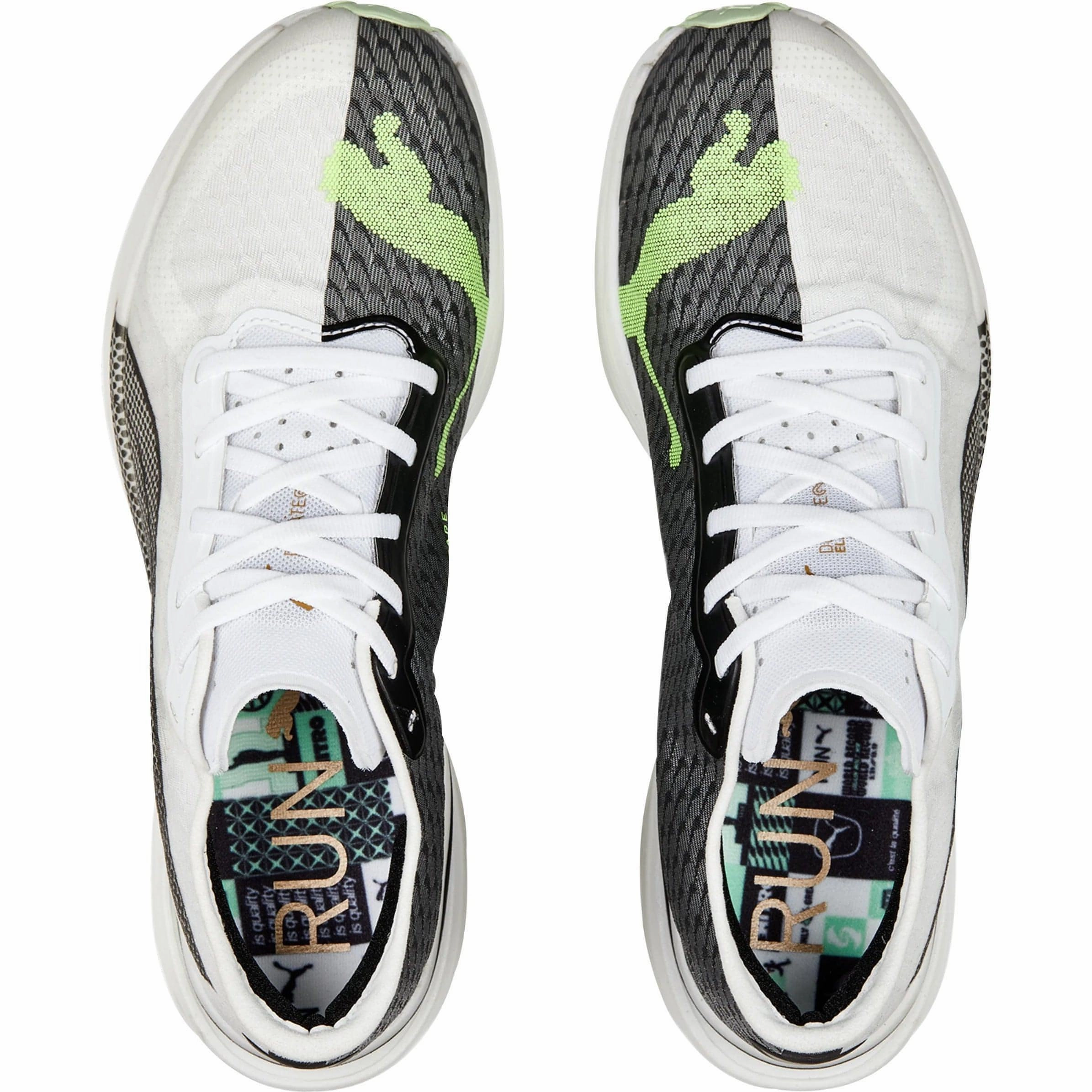 Puma Deviate Nitro Elite 2 Mens Running Shoes - White Bold Sneakers