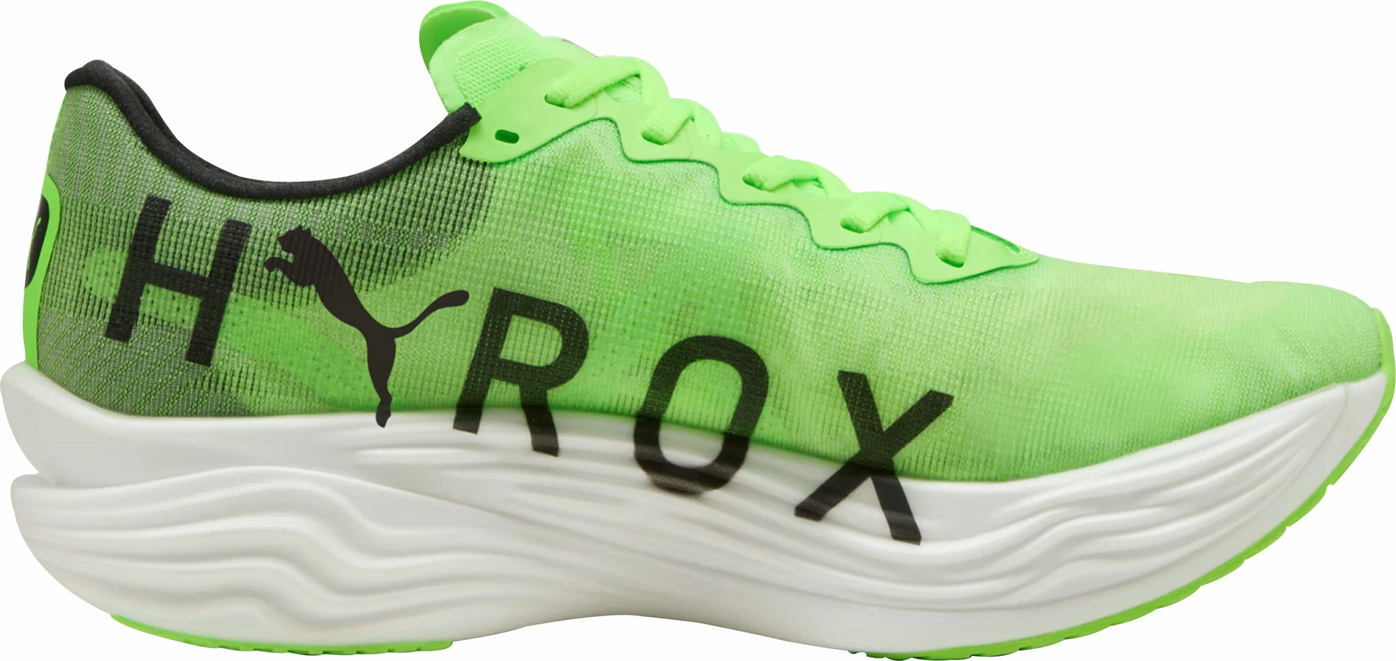 Puma Deviate Nitro Elite 3 HYROX Womens Running Shoes - Green Performance Fit Sneakers
