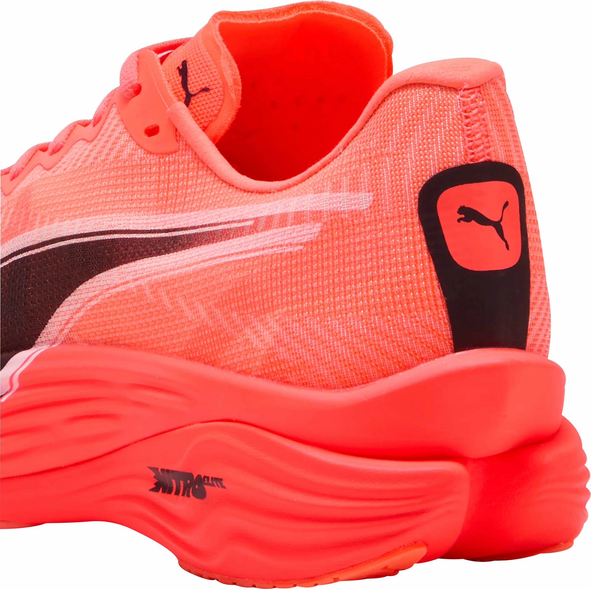 Puma Deviate Nitro Elite 3 Mens Running Shoe - Red Performance Fit Sneakers