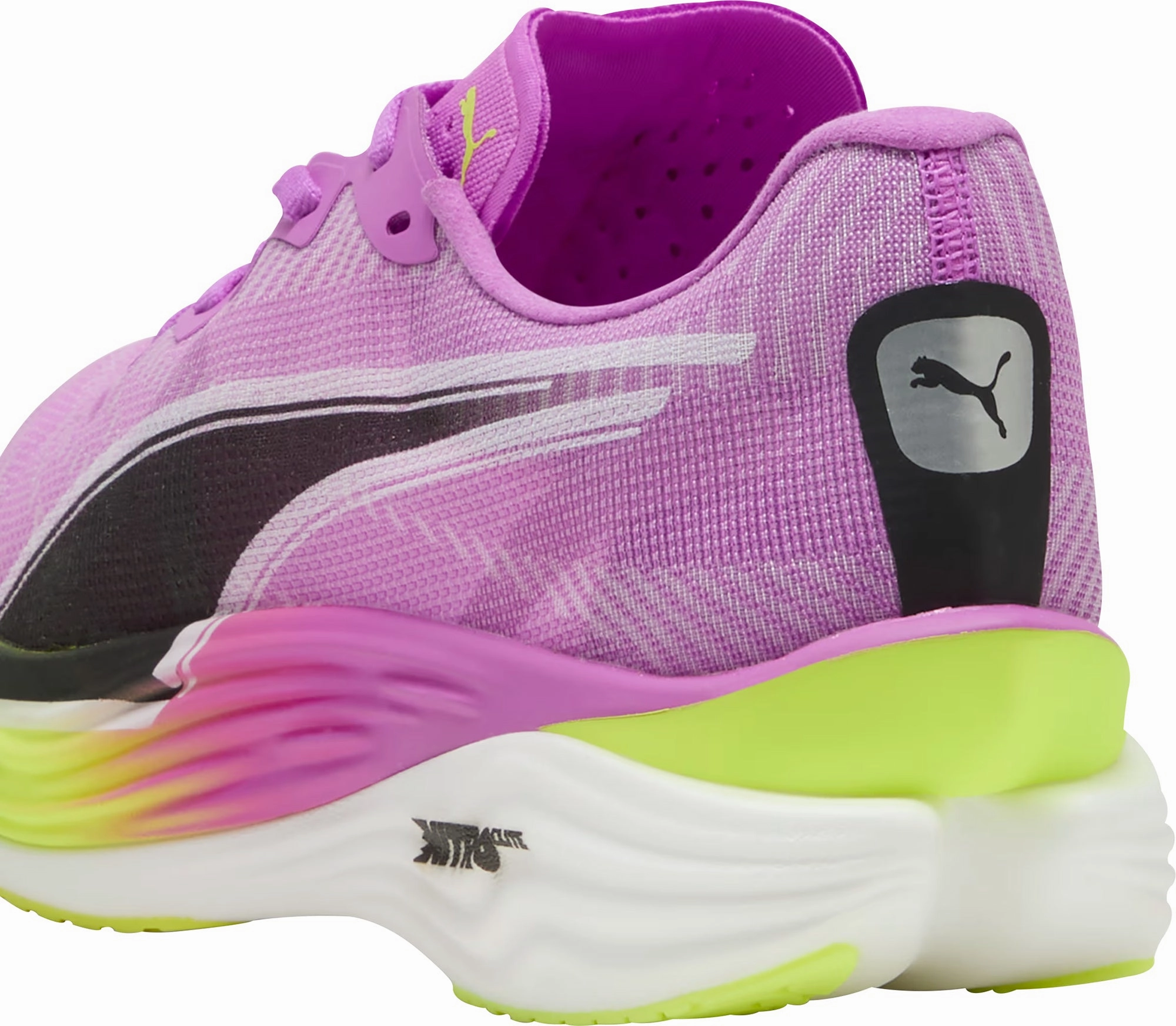 Puma Deviate Nitro Elite 3 Mens Running Shoes - Purple Cozy Footwear
