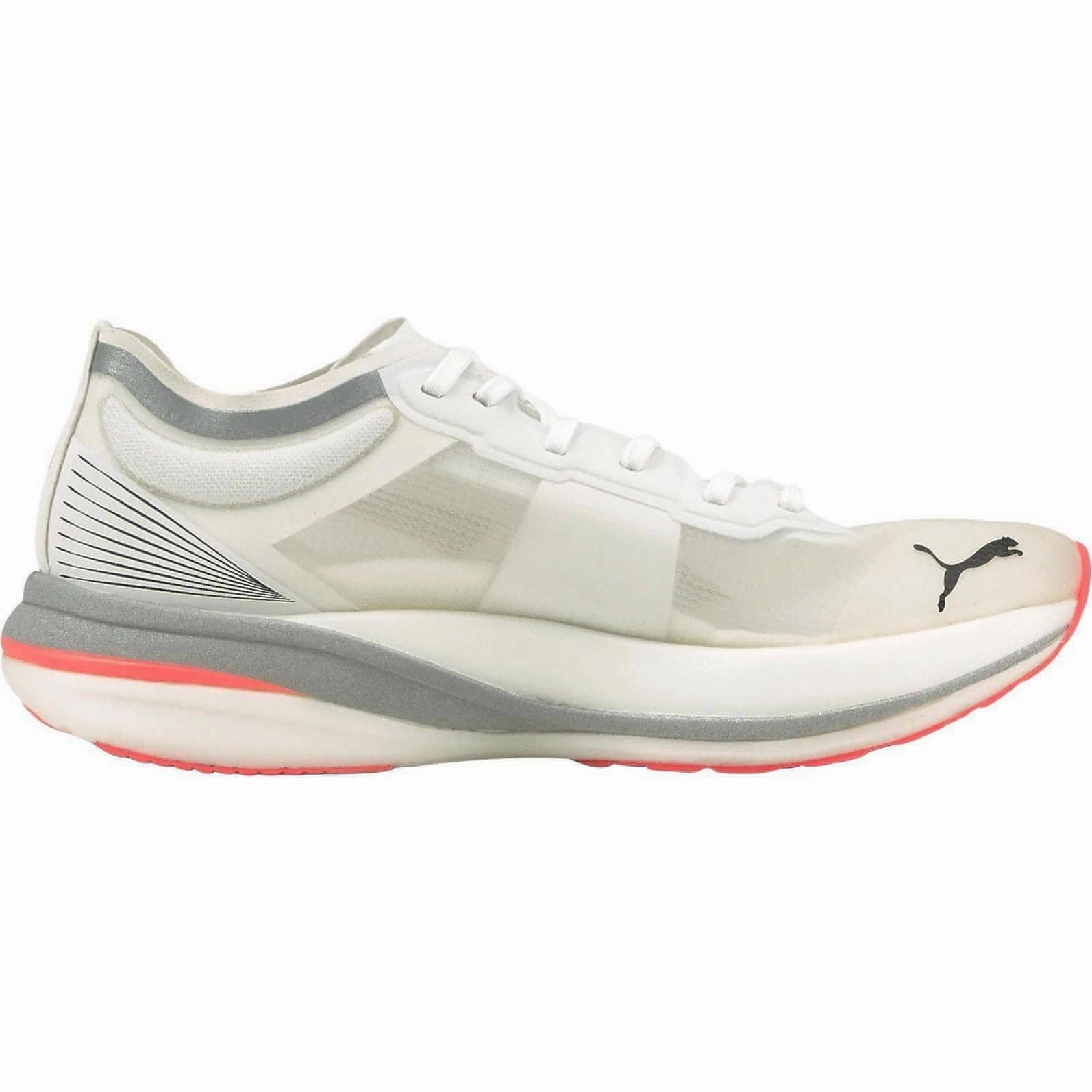Puma Deviate Nitro Elite Racer Mens Running Shoes - White Bold Sneakers