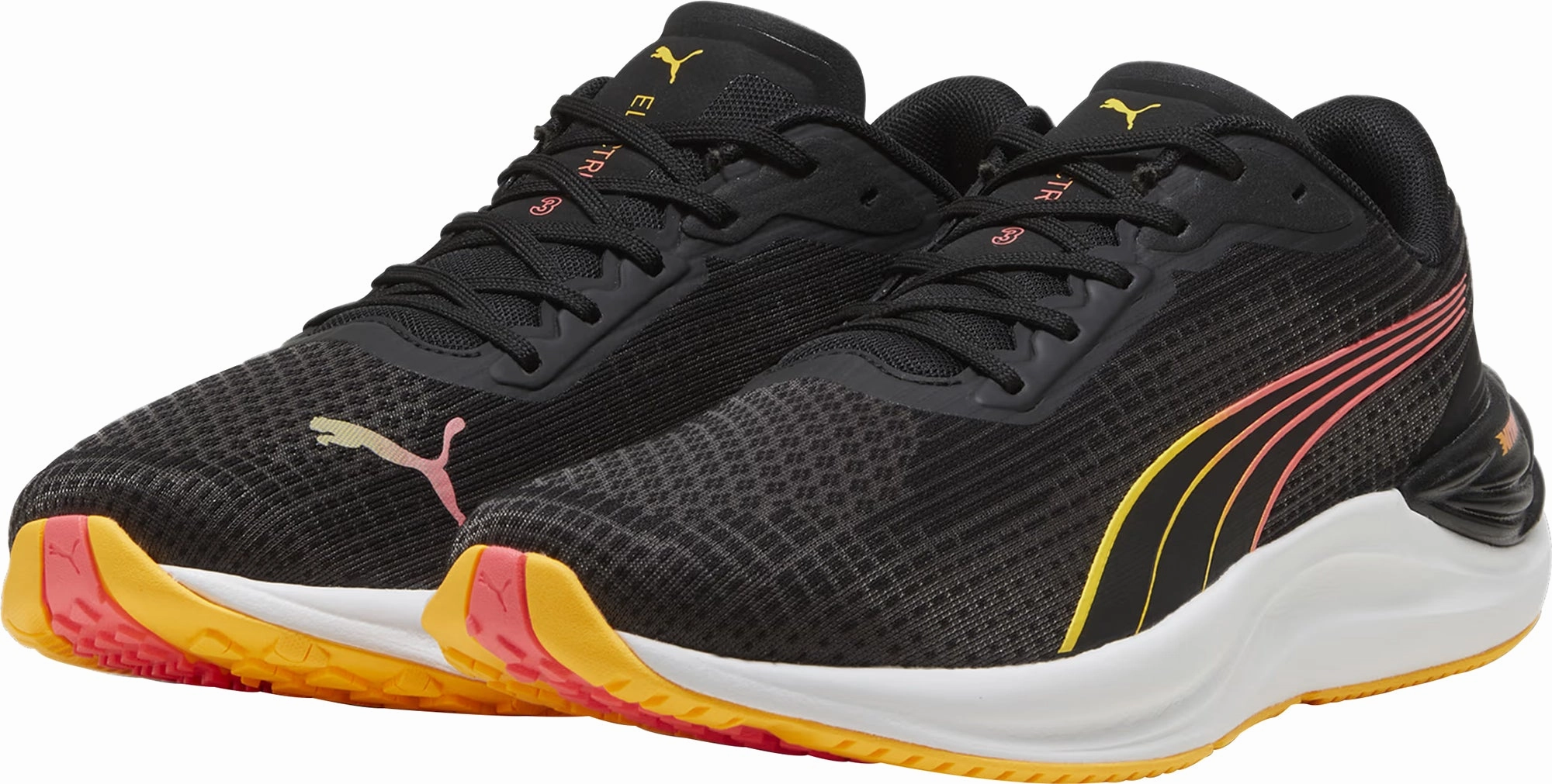Puma Electrify Nitro 3 Mens Running Shoes - Black Cozy Footwear