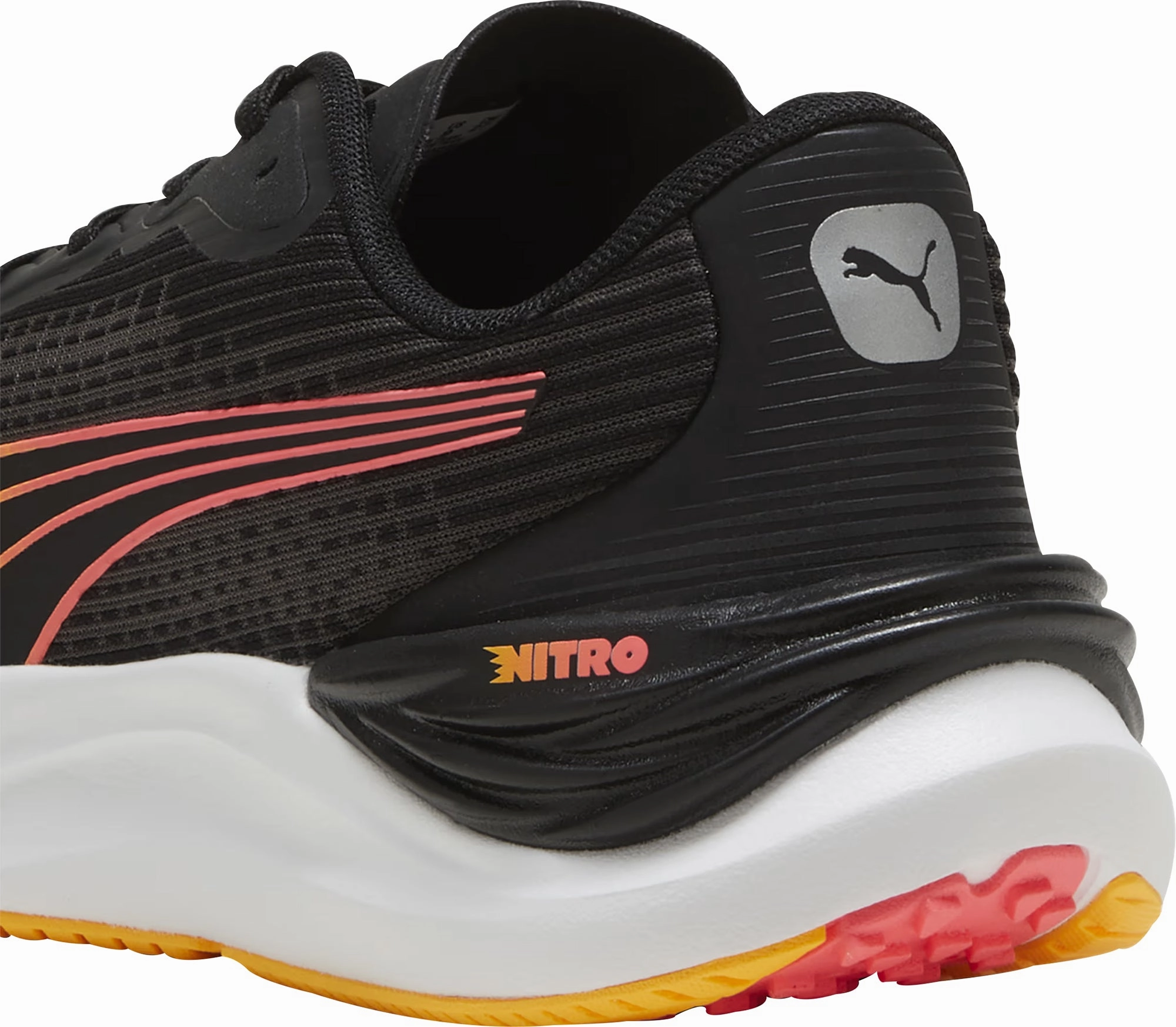 Puma Electrify Nitro 3 Mens Running Shoes - Black Cozy Footwear