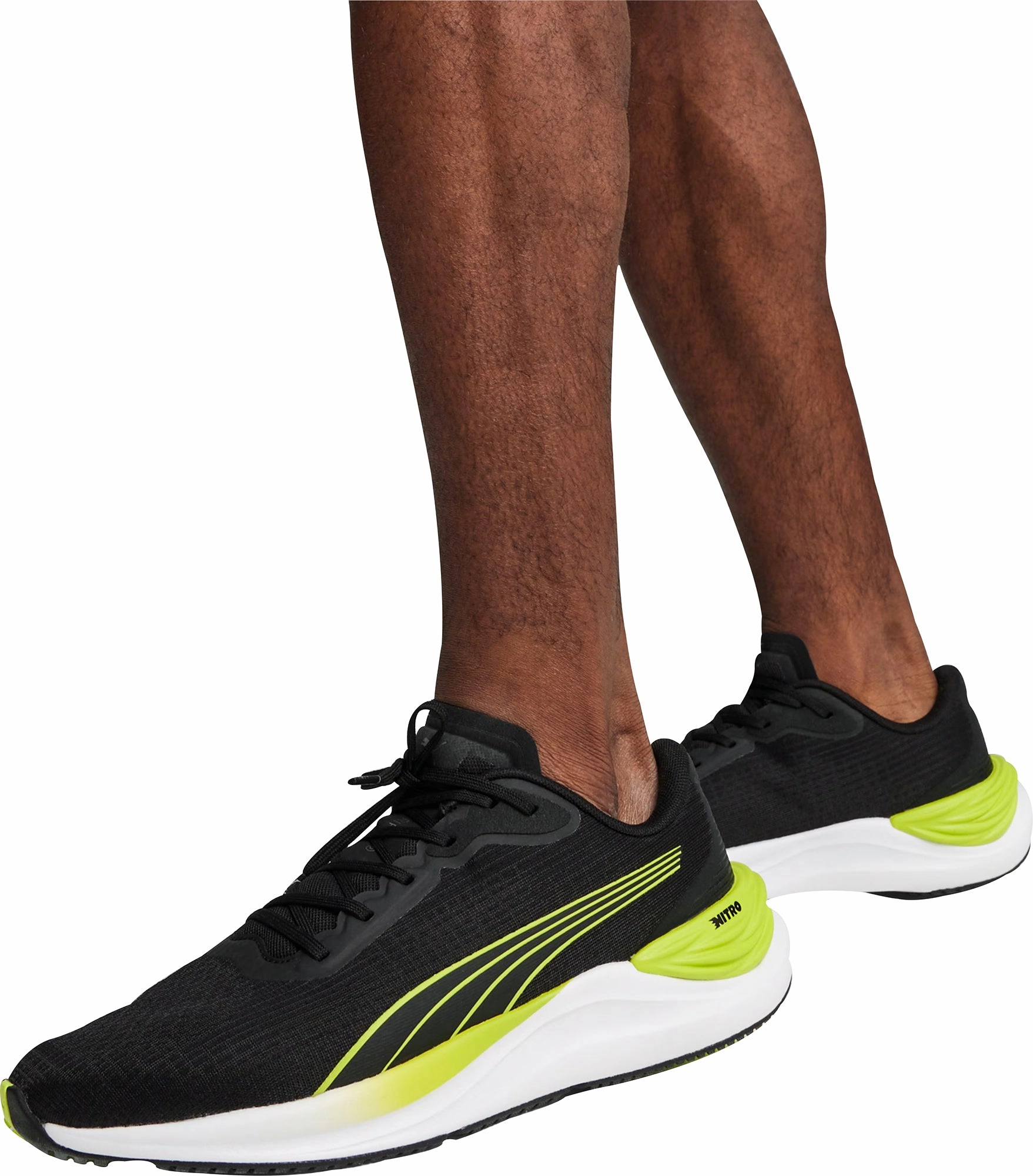 Puma Electrify Nitro 3 Mens Running Shoes - Black Cozy Footwear