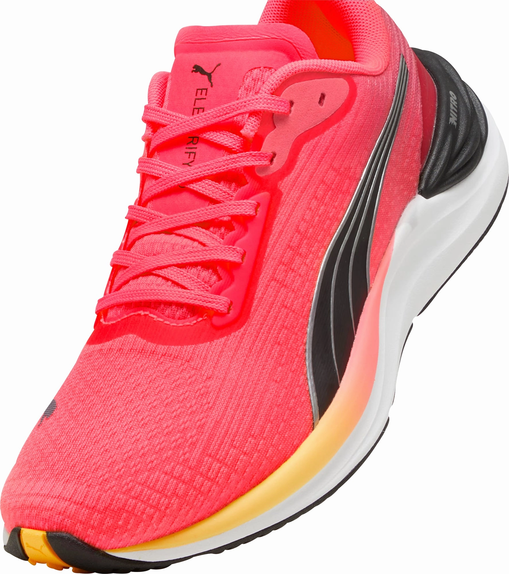 Puma Electrify Nitro 3 Womens Running Shoes - Pink Cozy Footwear