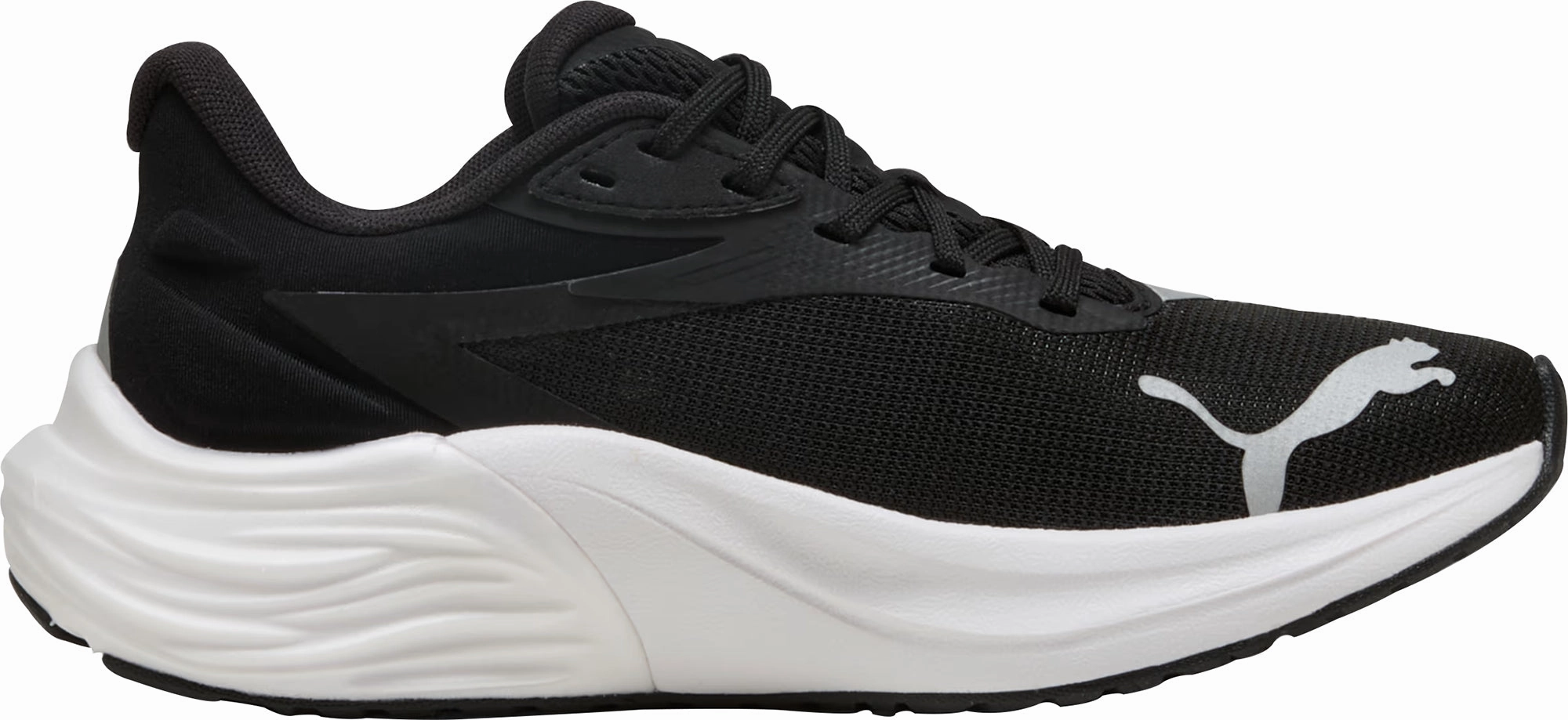 Puma Electrify Nitro 4 Junior Running Shoes - Black Performance Fit Sneakers