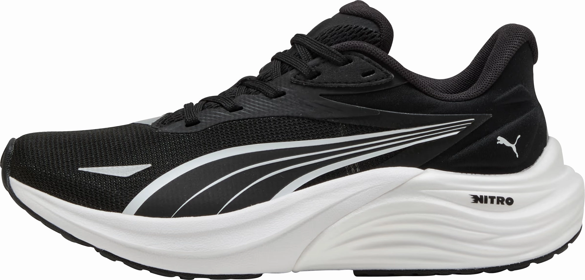 Puma Electrify Nitro 4 Junior Running Shoes - Black Puma shoe variations
