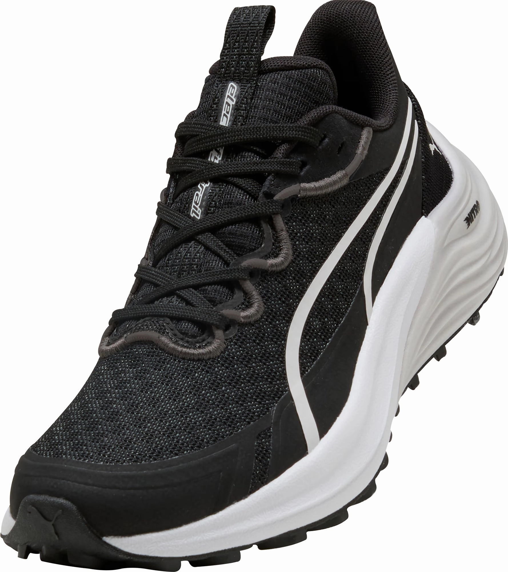 Puma Electrify Nitro 4 Womens Trail Running Shoes - Black Performance Fit Sneakers