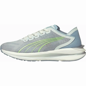 Puma Electrify Nitro Womens Running Shoes - Grey Puma sport shoes with bold branding