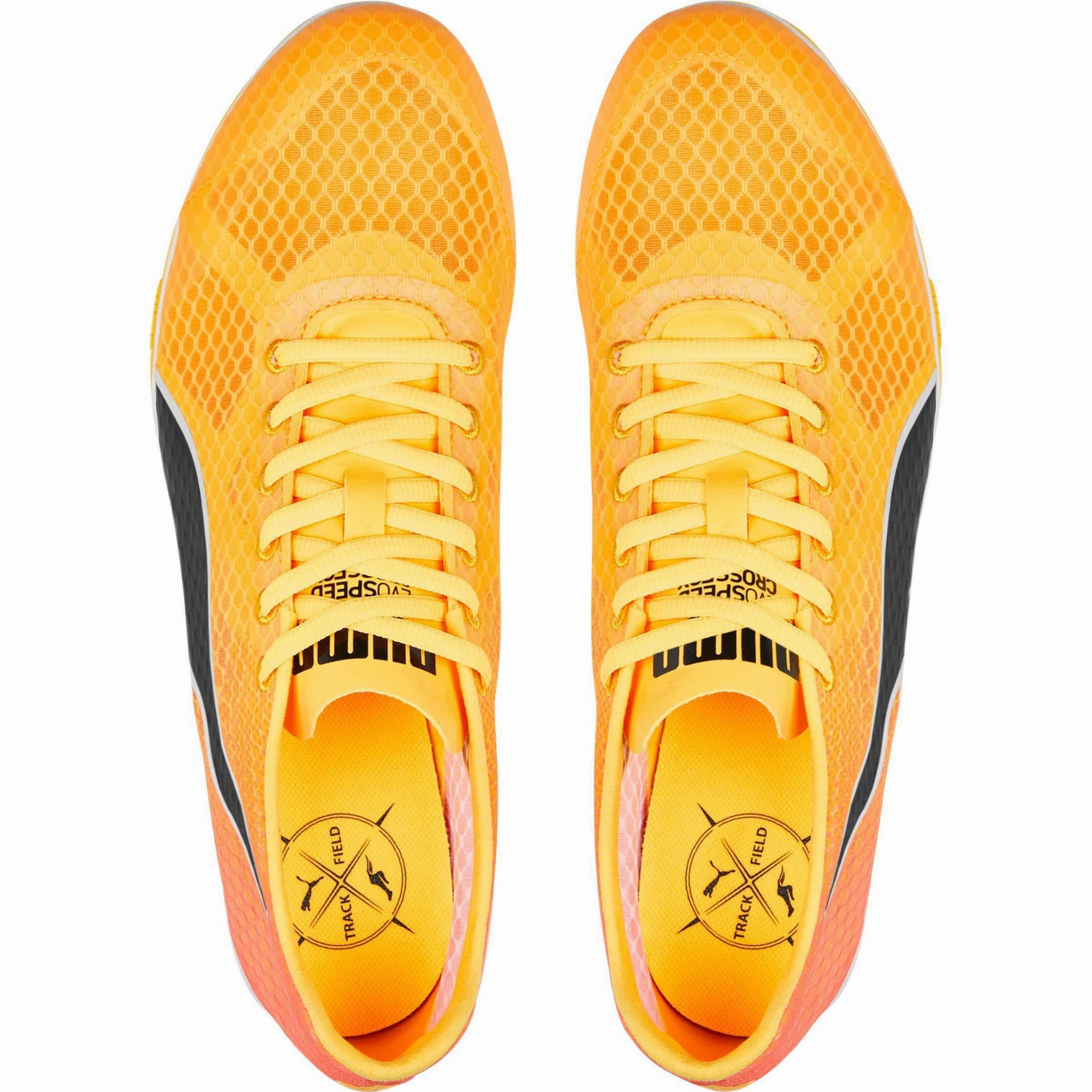 Puma evoSpeed CrossFox 4 Cross Country Spikes - Orange Cozy Footwear