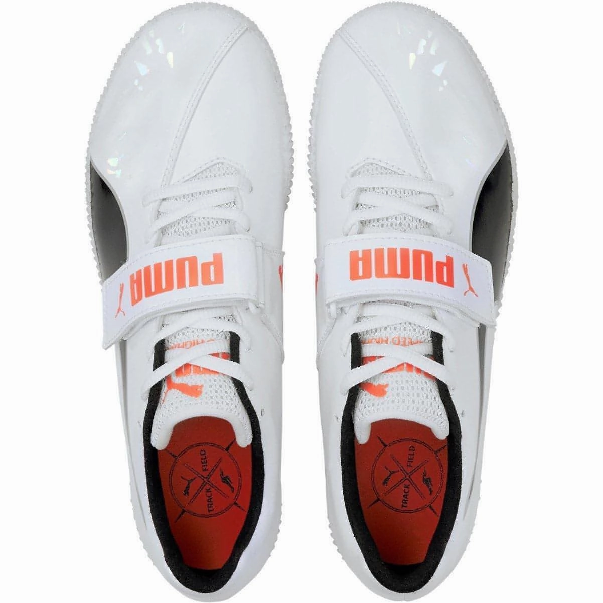 Puma evoSpeed High Jump 6 Field Event Spikes - White Cozy Footwear