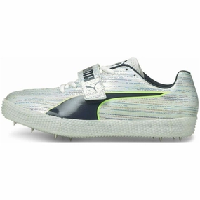 Puma evoSpeed High Jump 8 SP Field Event Spikes - White Puma athletic shoes for urban lifestyle