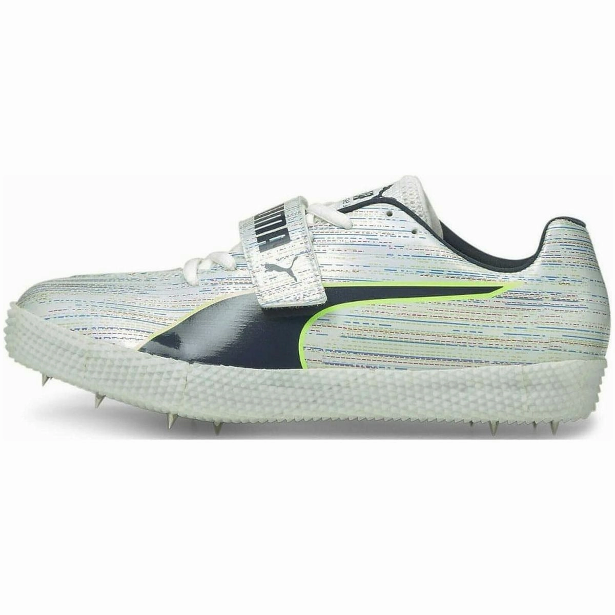Puma evoSpeed High Jump 8 SP Field Event Spikes - White Puma athletic shoes for urban lifestyle