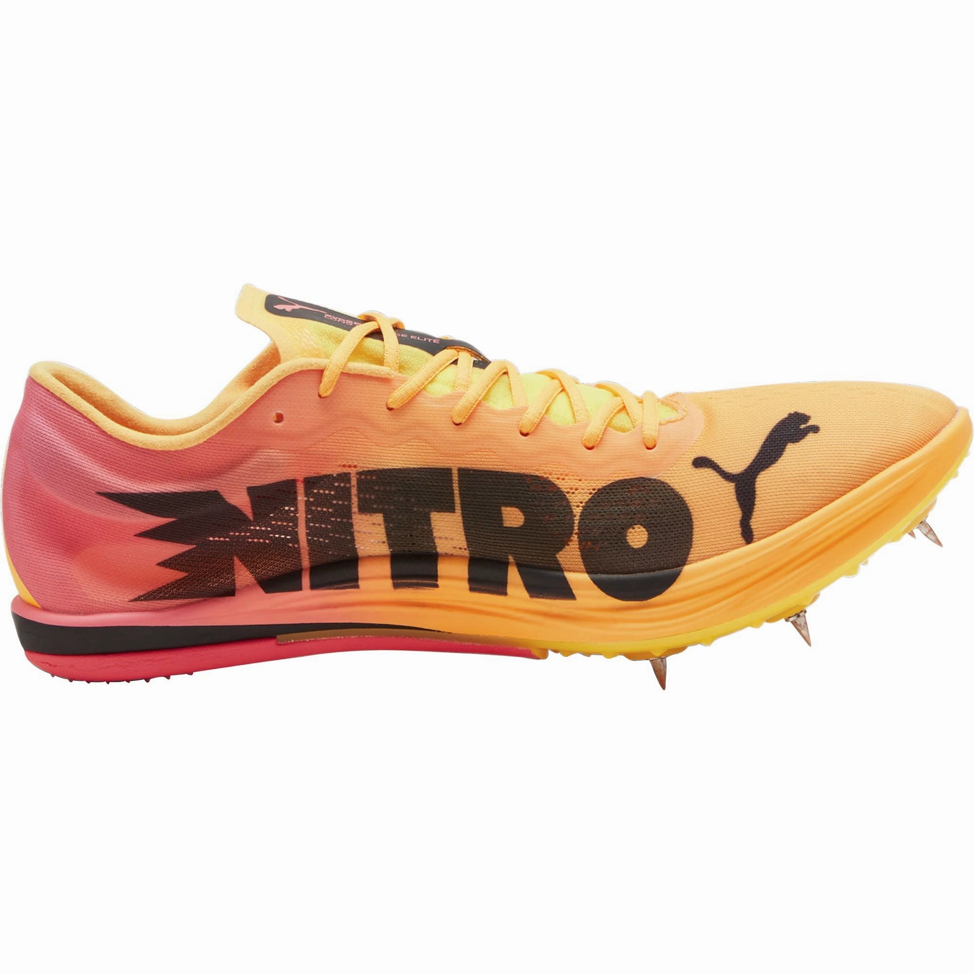 Puma evoSpeed Long Distance Nitro Elite 2 Running Spikes - Orange Bold Sneakers