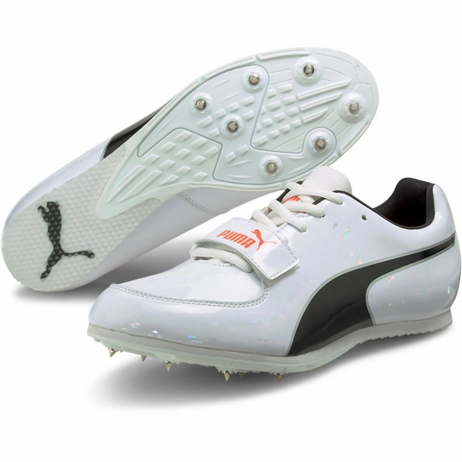 Puma evoSpeed Long Jump 6 Field Event Spikes - White Cozy Footwear