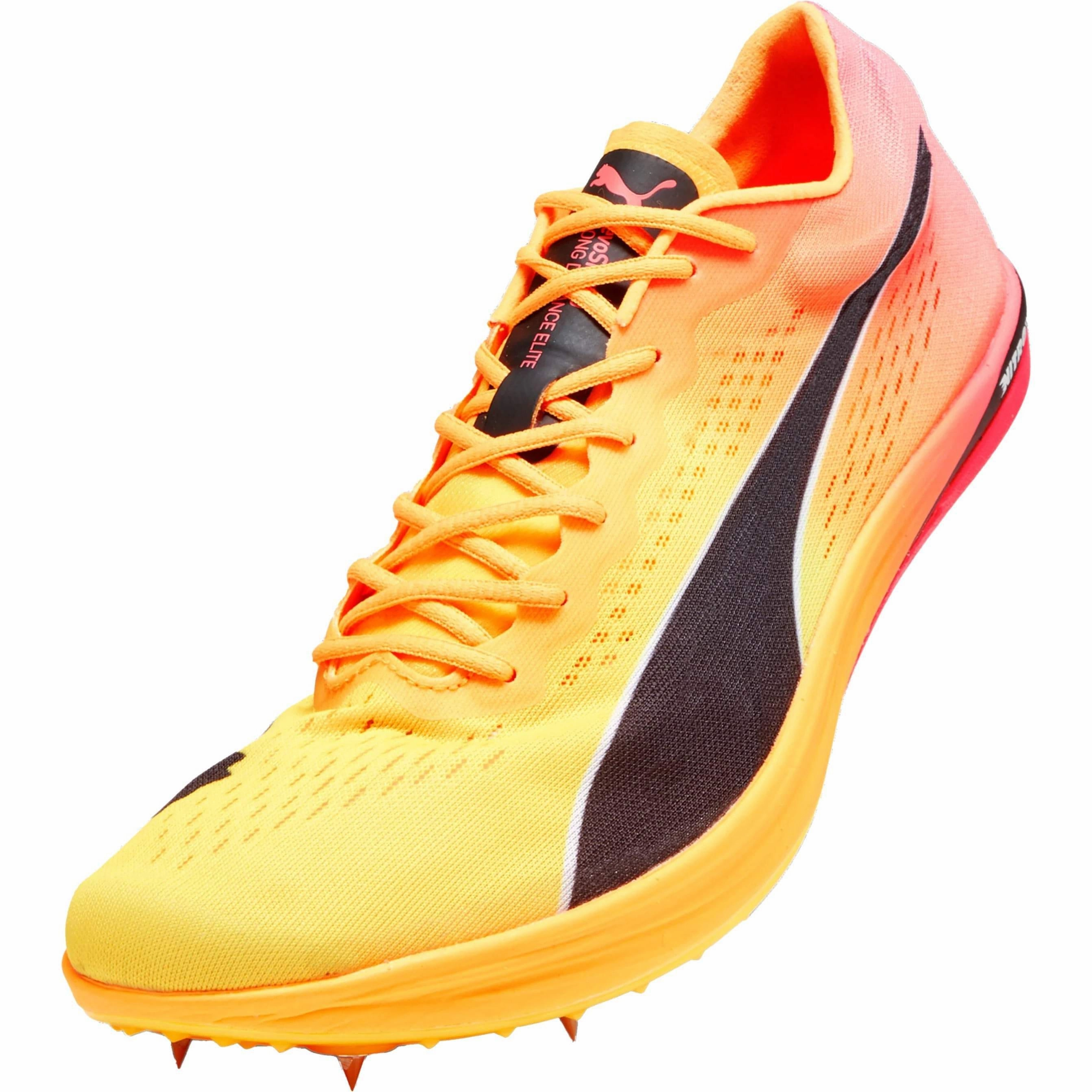 Puma evoSpeed Nitro Elite  Long Distance Running Spikes - Orange Cozy Footwear