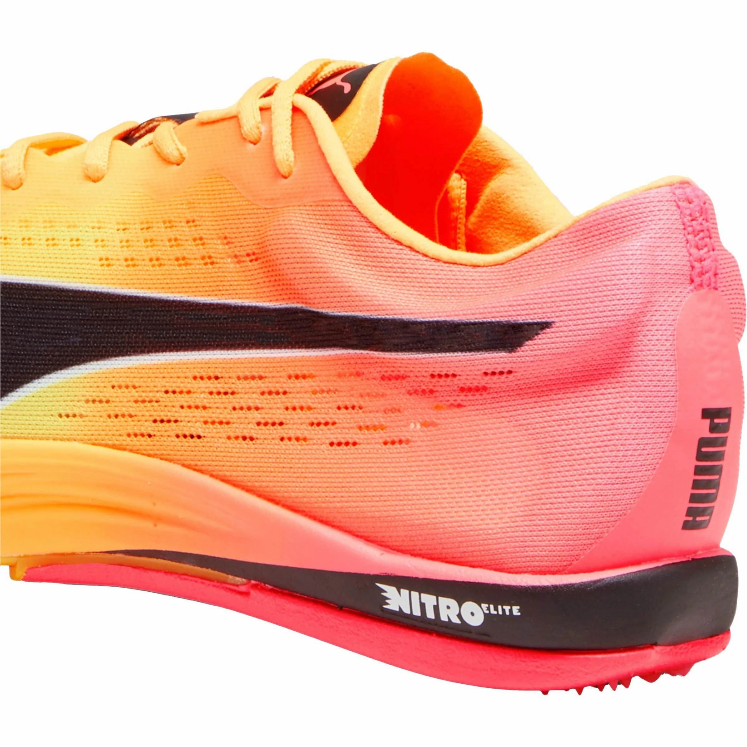 Puma evoSpeed Nitro Elite  Long Distance Running Spikes - Orange Cozy Footwear