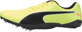 Puma evoSpeed Prep Sprint Running Spikes - Yellow Puma athletic shoes for urban lifestyle