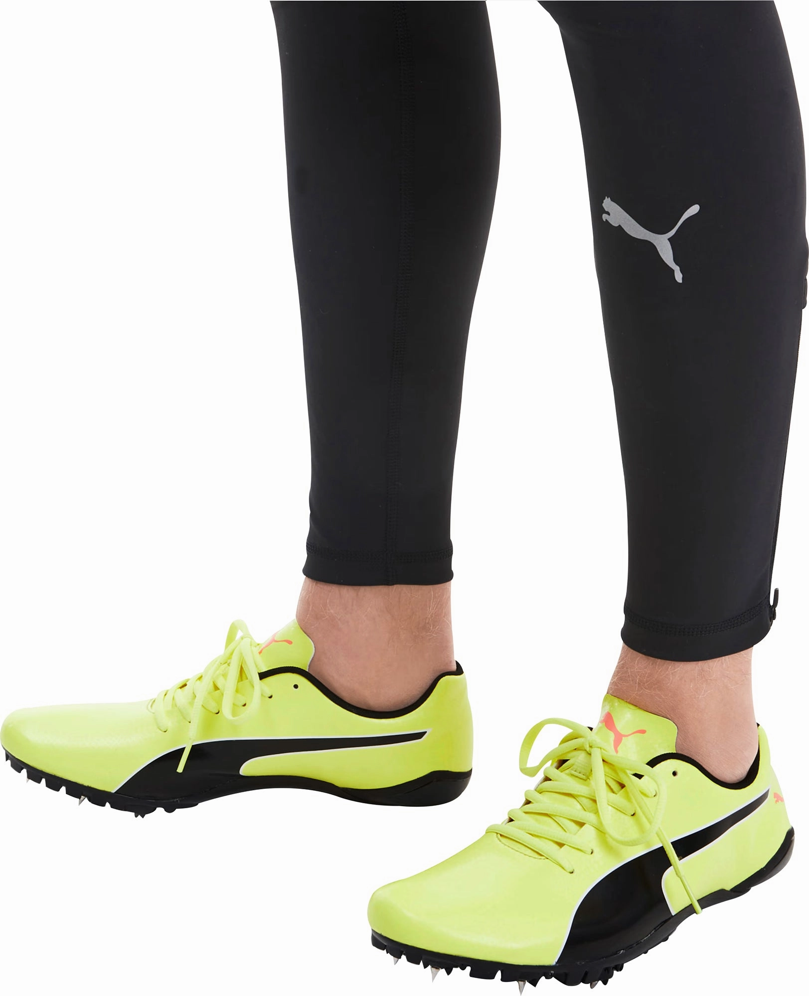 Puma evoSpeed Prep Sprint Running Spikes - Yellow Bold Sneakers