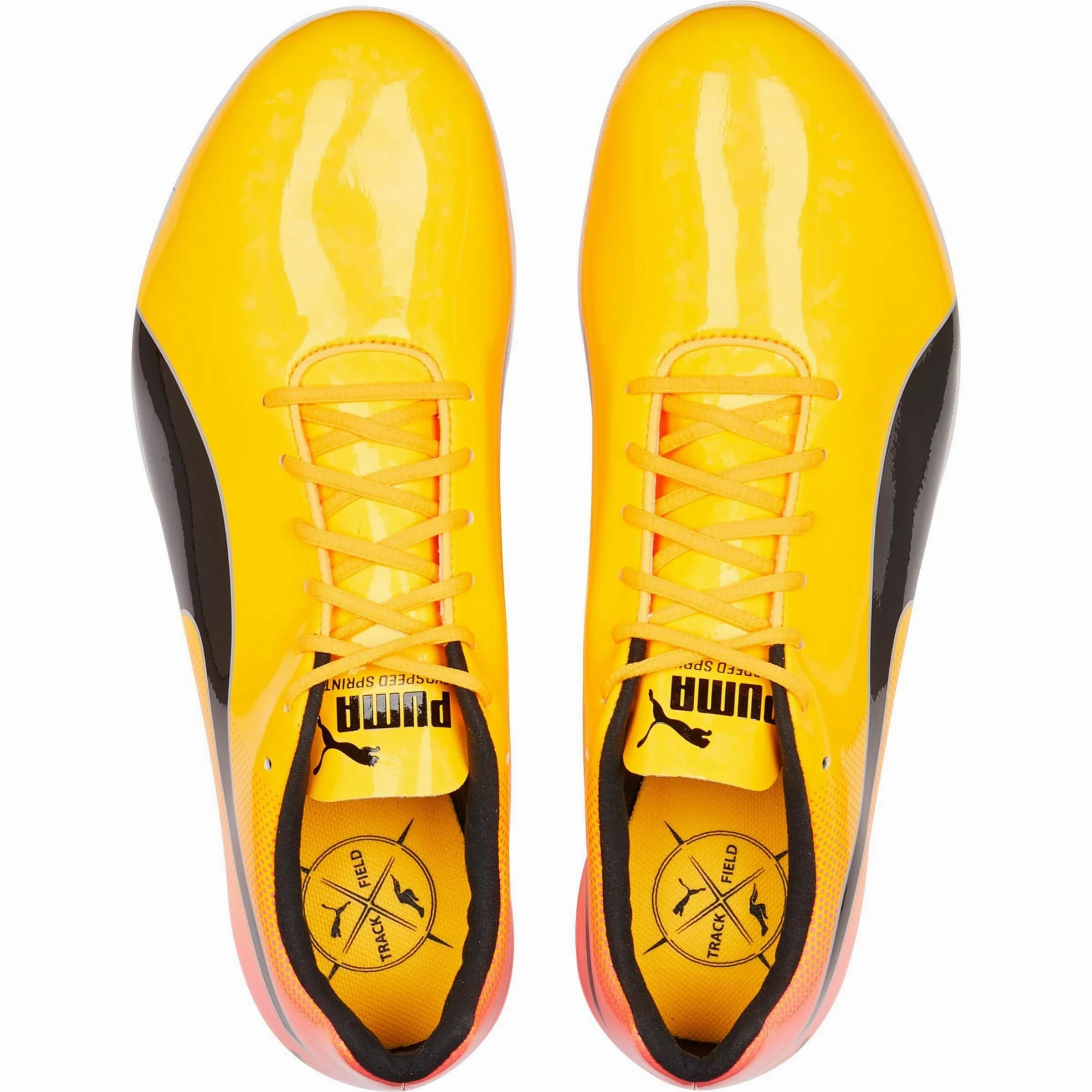 Puma evoSpeed Sprint 14 Running Spikes - Orange Bold Sneakers